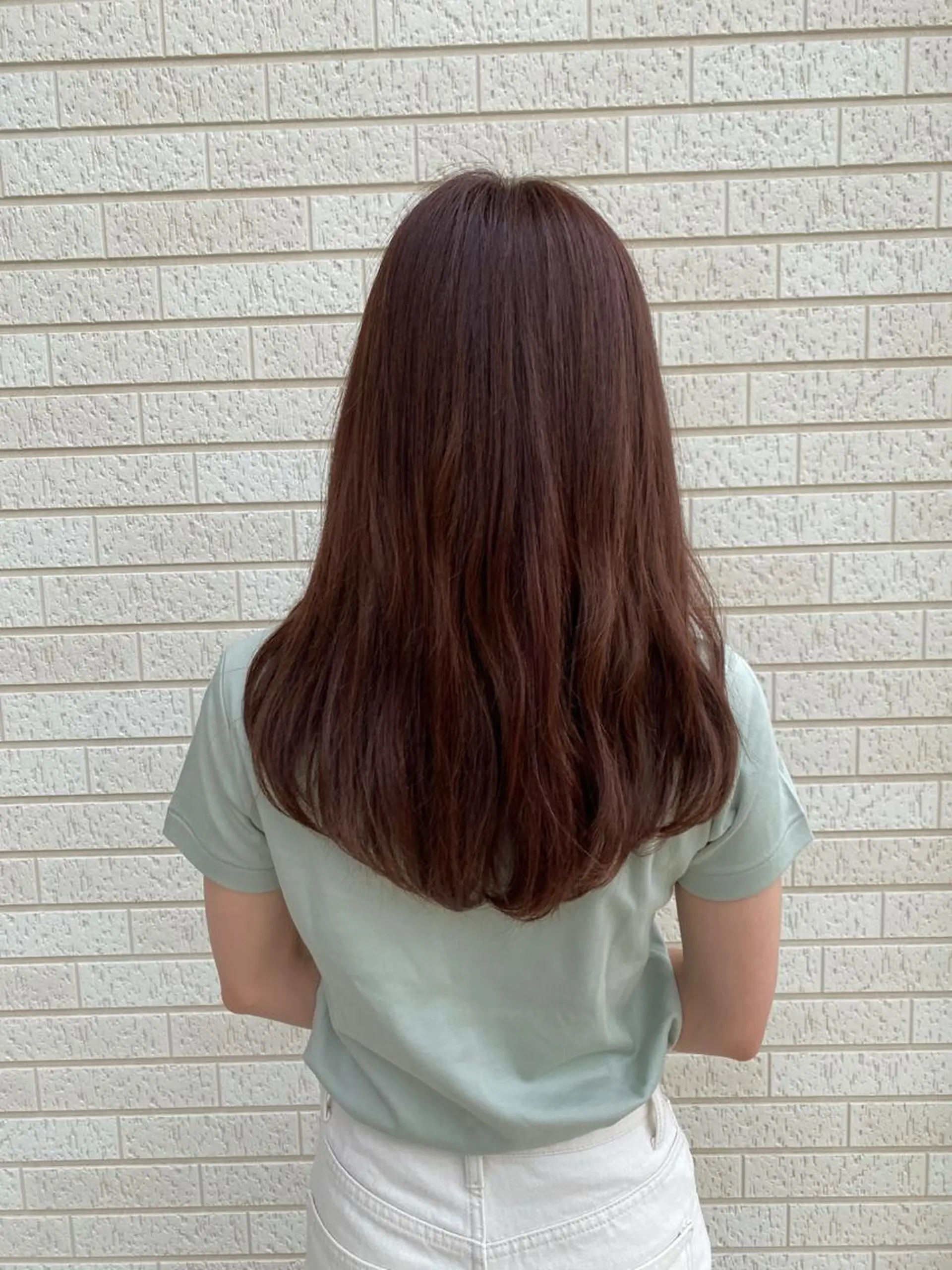 ロング ピンクブラウン ボブ / オージュア 🌸Mikuのヘアスタイル