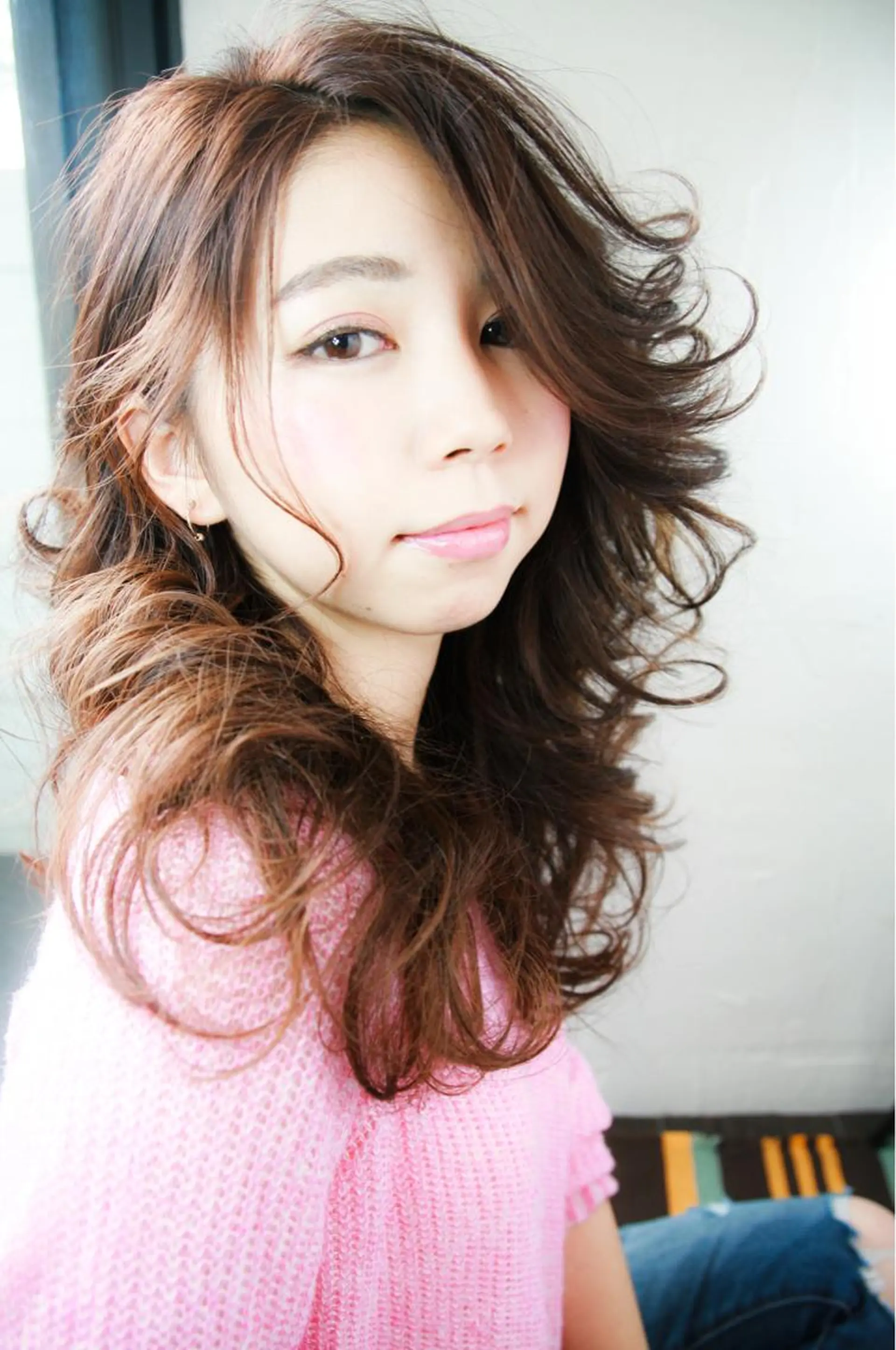 ロング 髪質改善縮毛矯正 専門店のヘアスタイル
