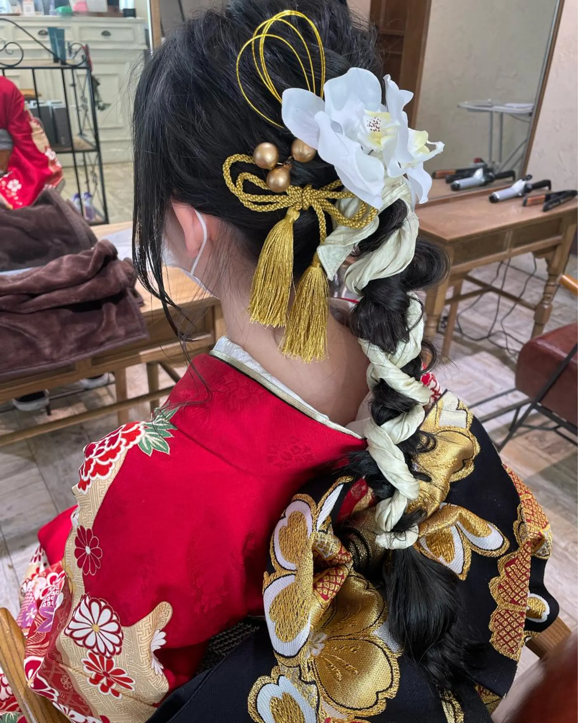 ロング ヘアアレンジ 透明感韓国ヘア♡ みつきのヘアスタイル