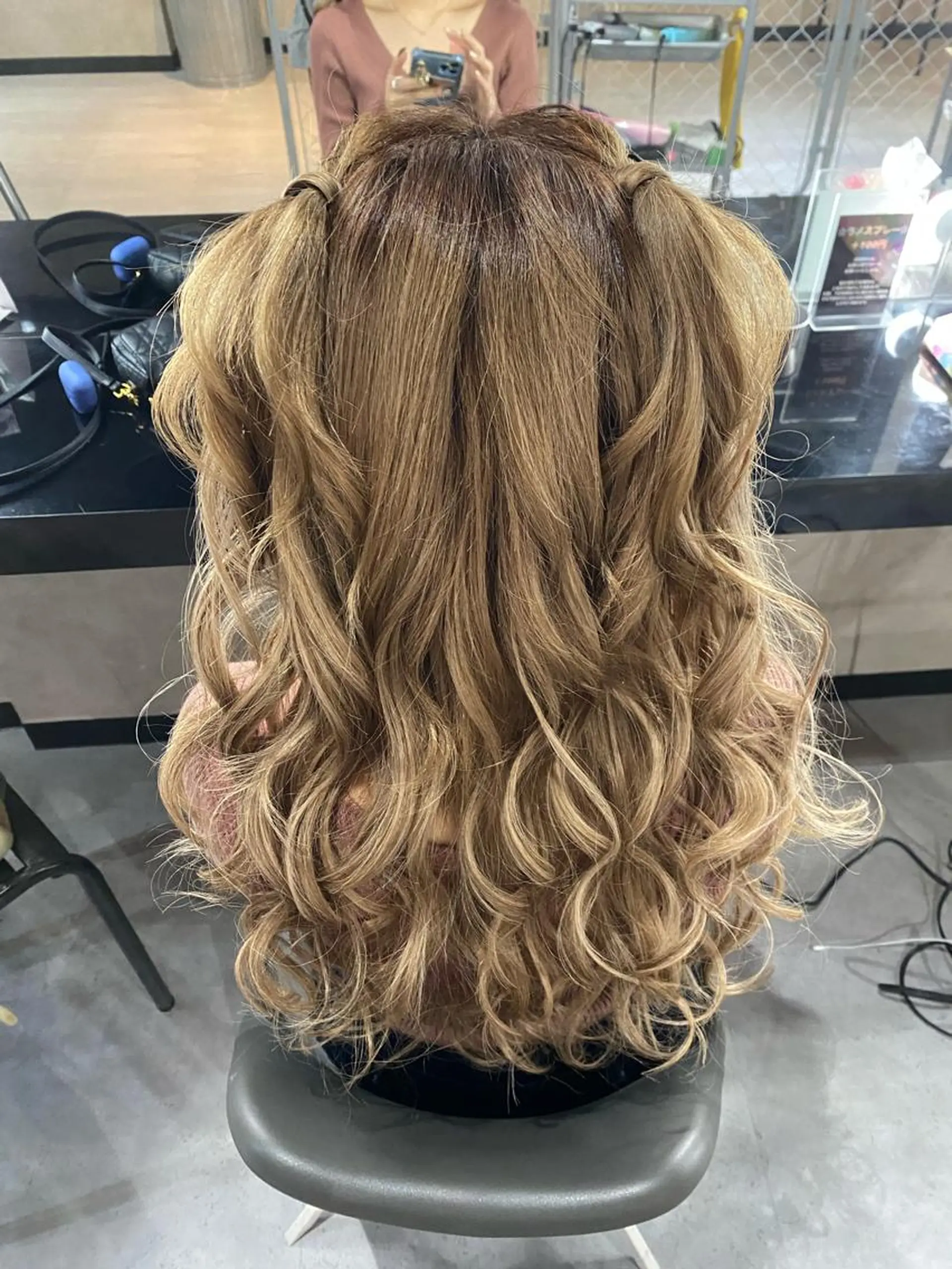 ヘアアレンジ 大天使 まいめろのヘアスタイル