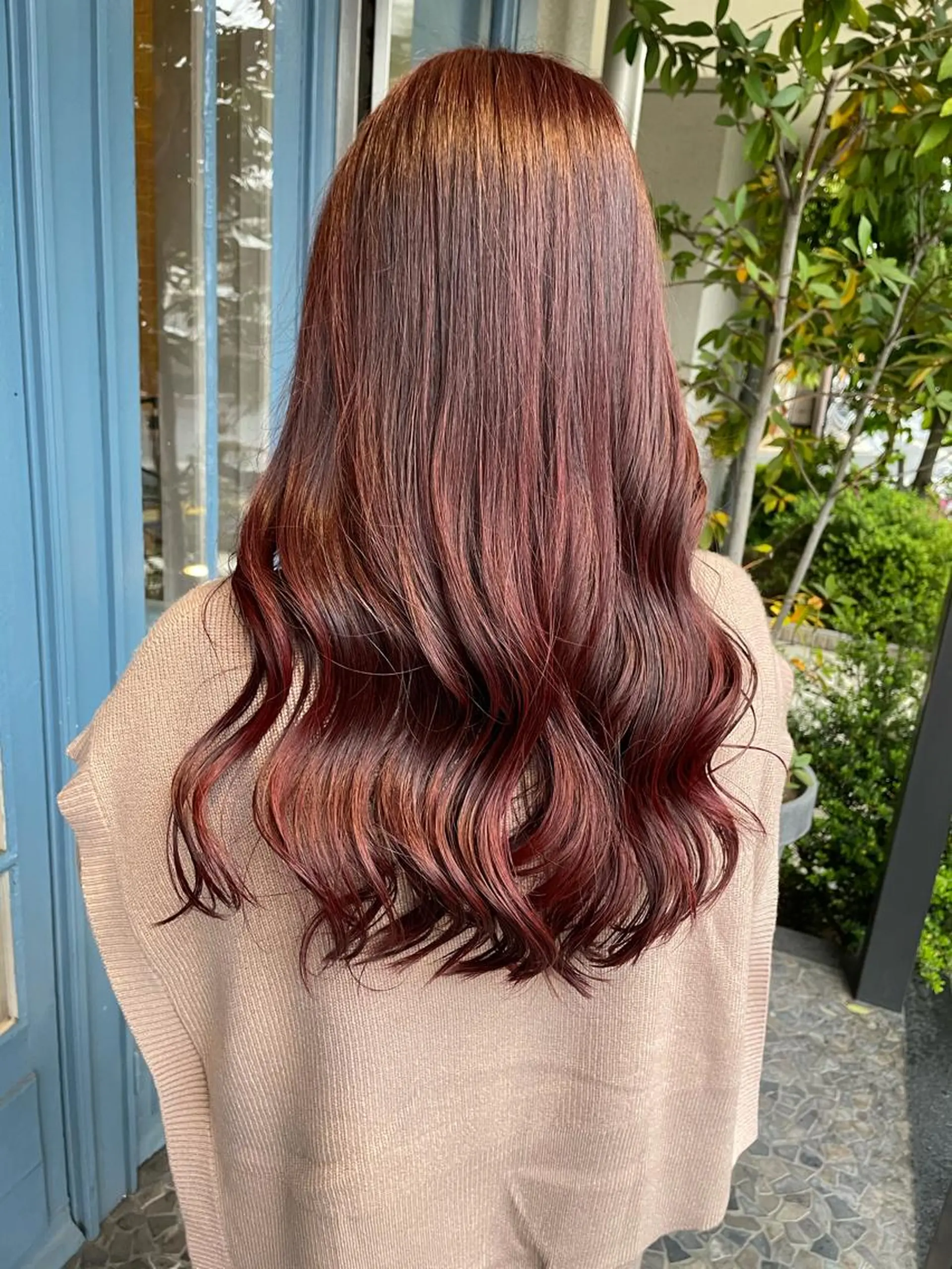 ロング 齋藤 樹里のヘアスタイル