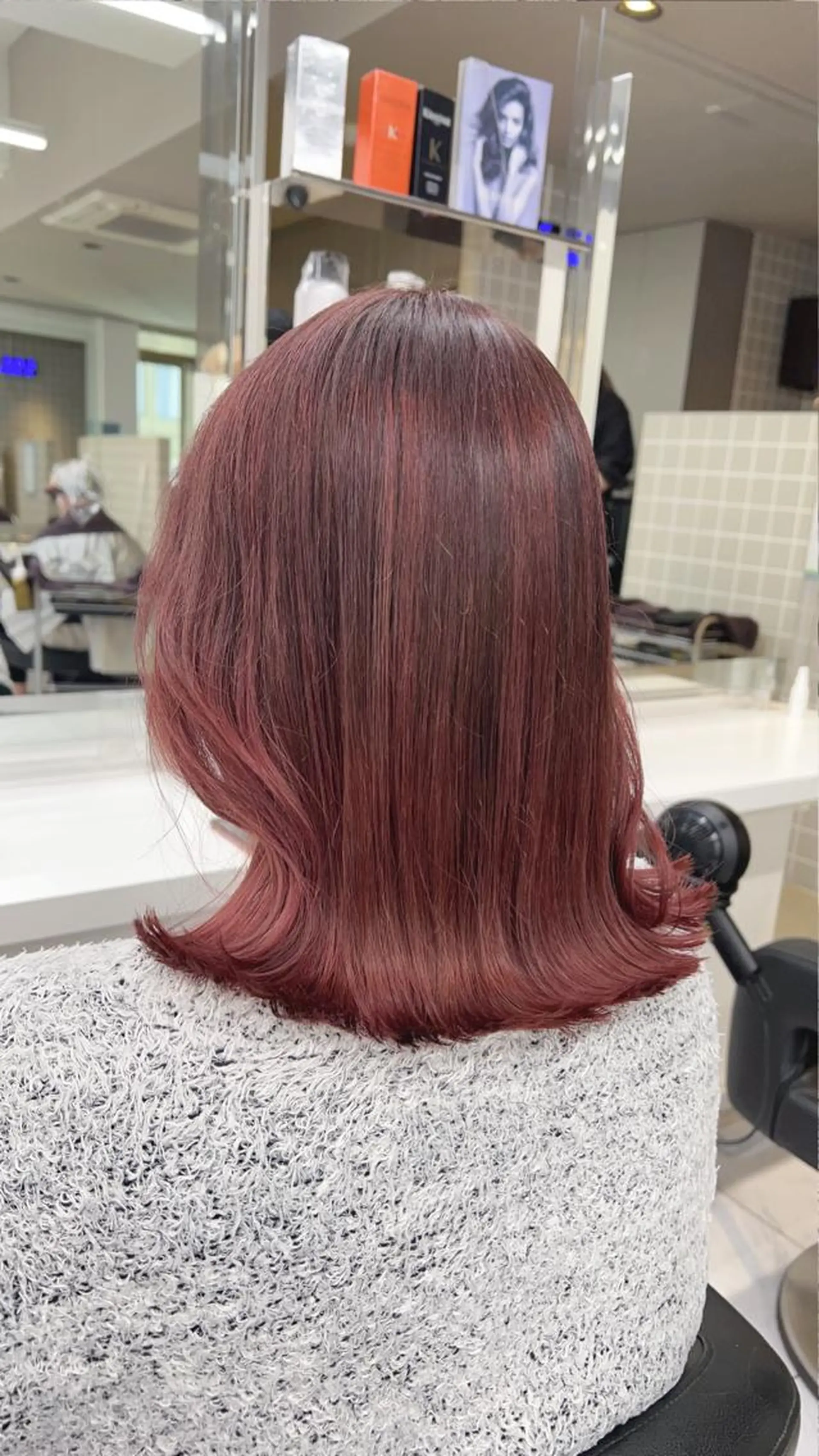 ミディアム 💖札幌カラー 指名No.1💖玲奈のヘアスタイル