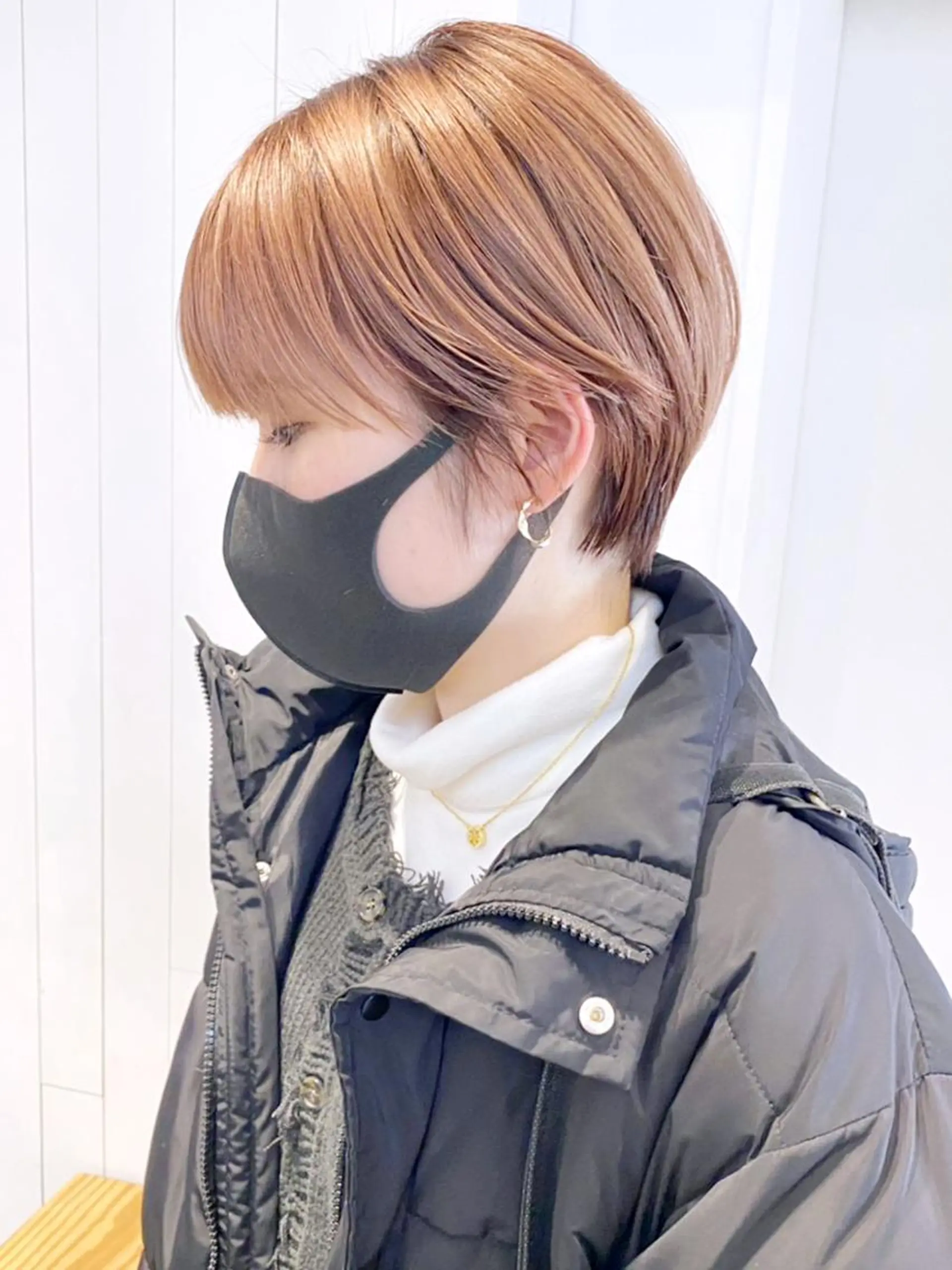 ショート カラー パーマ ヘアアレンジ ショートヘア ITbyALBUM 浦和店のヘアスタイル