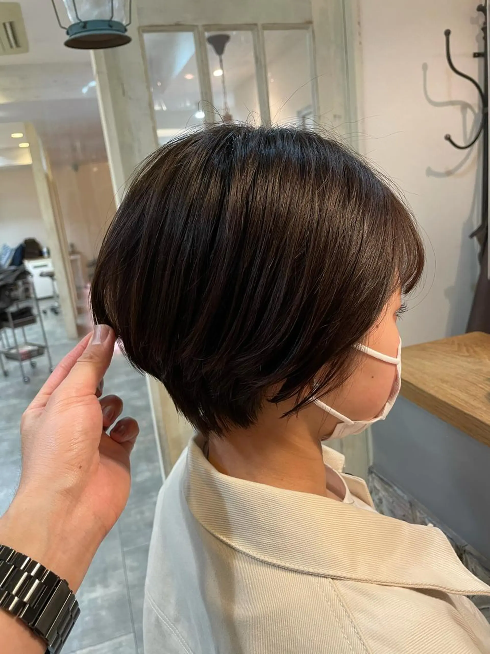 ショート カット ヘアカラー トリートメント 福田 ジュンキのヘアスタイル