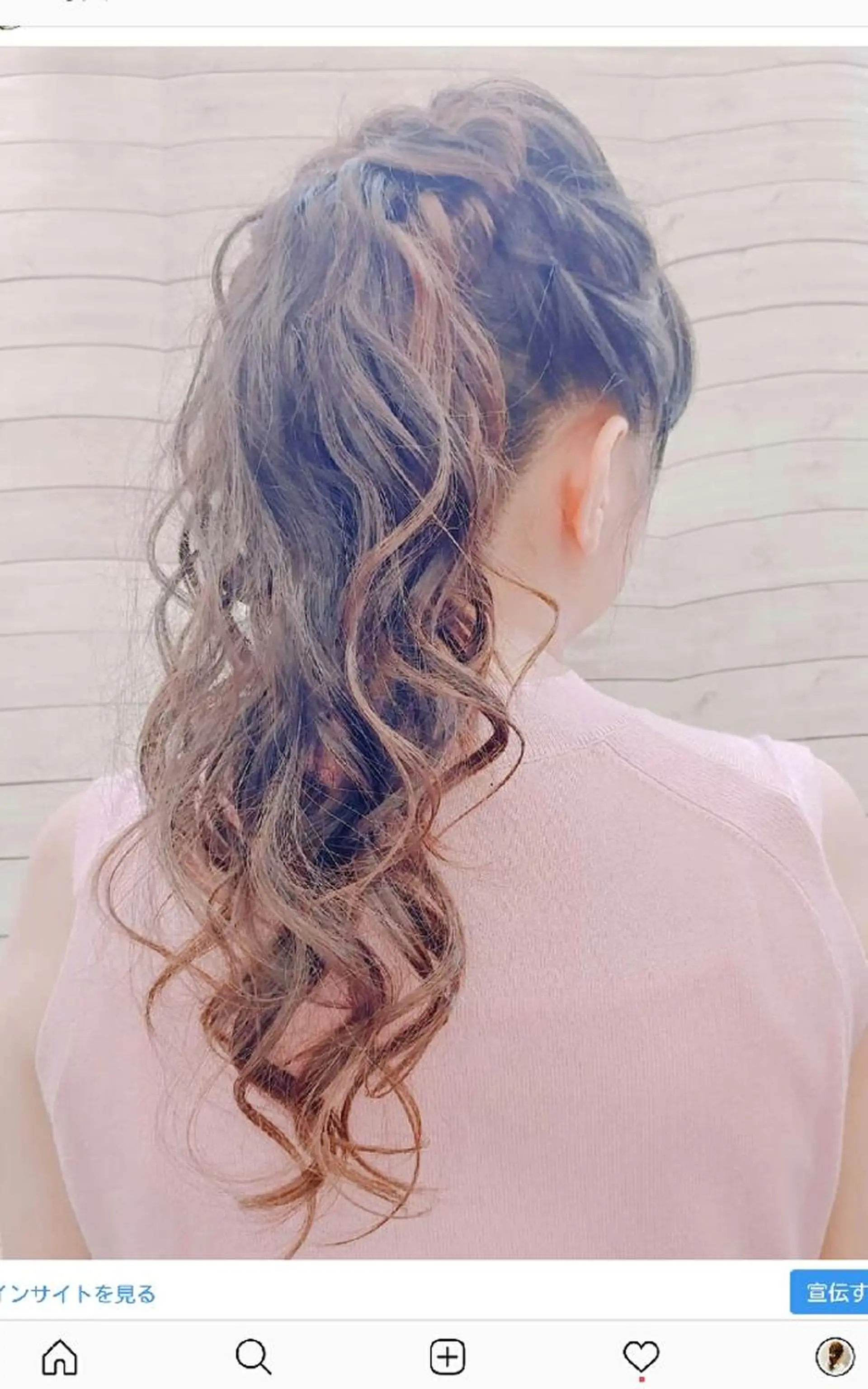 ロング ヘアセット HORI 　tのヘアスタイル