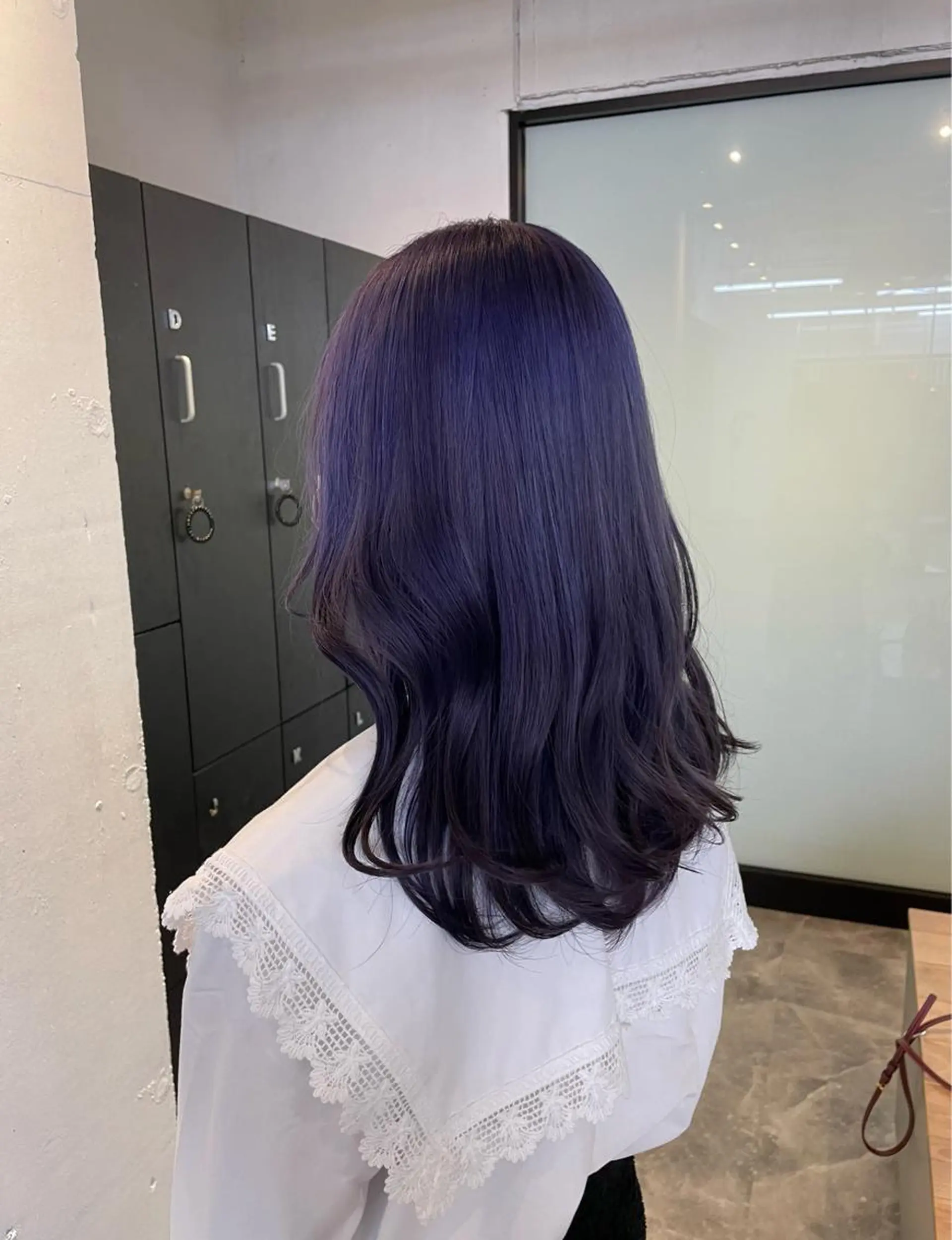 カラー ラベンダーカラー ハイトーンカラー🩵 指名多数💗横山聖奈のヘアスタイル