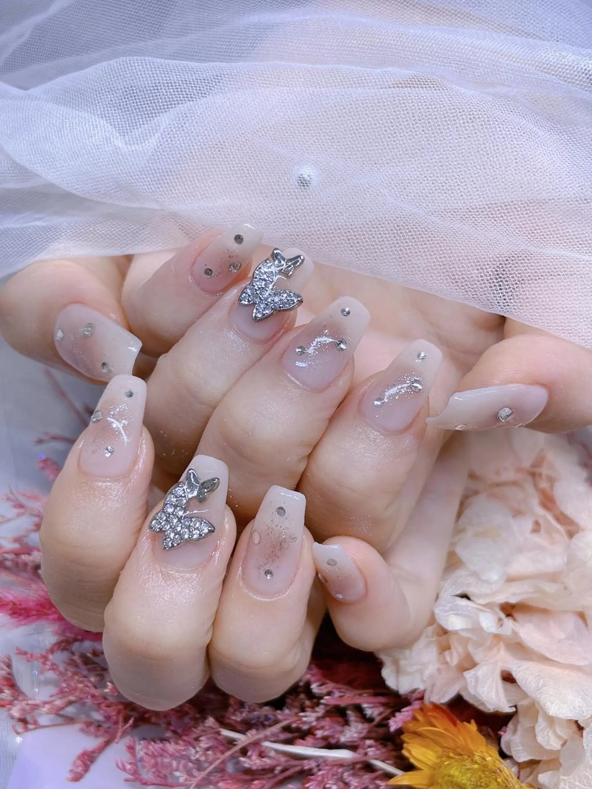 ネイル 長さだし専門店 M2　rikaのネイルデザイン