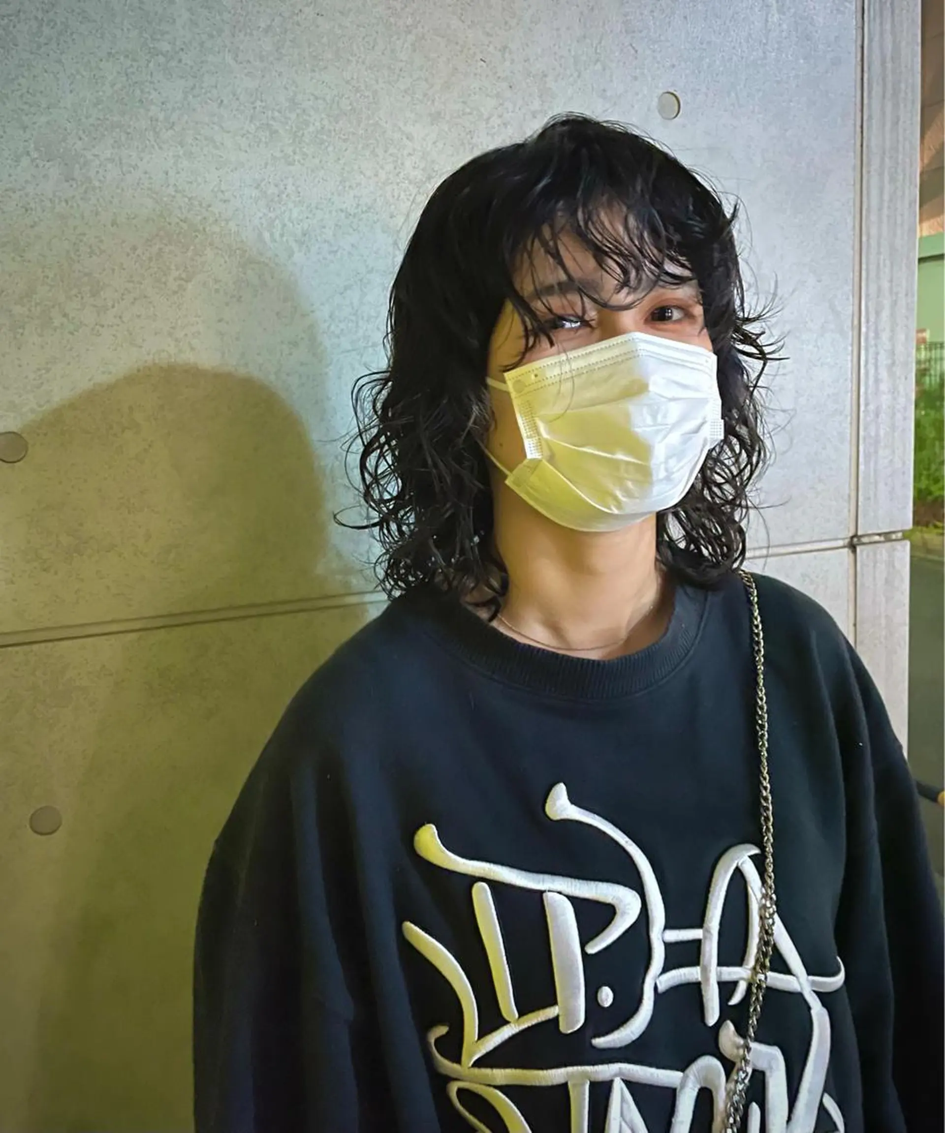 ミディアム パーマ カット パーマ トリートメント Ikeda Uのヘアスタイル