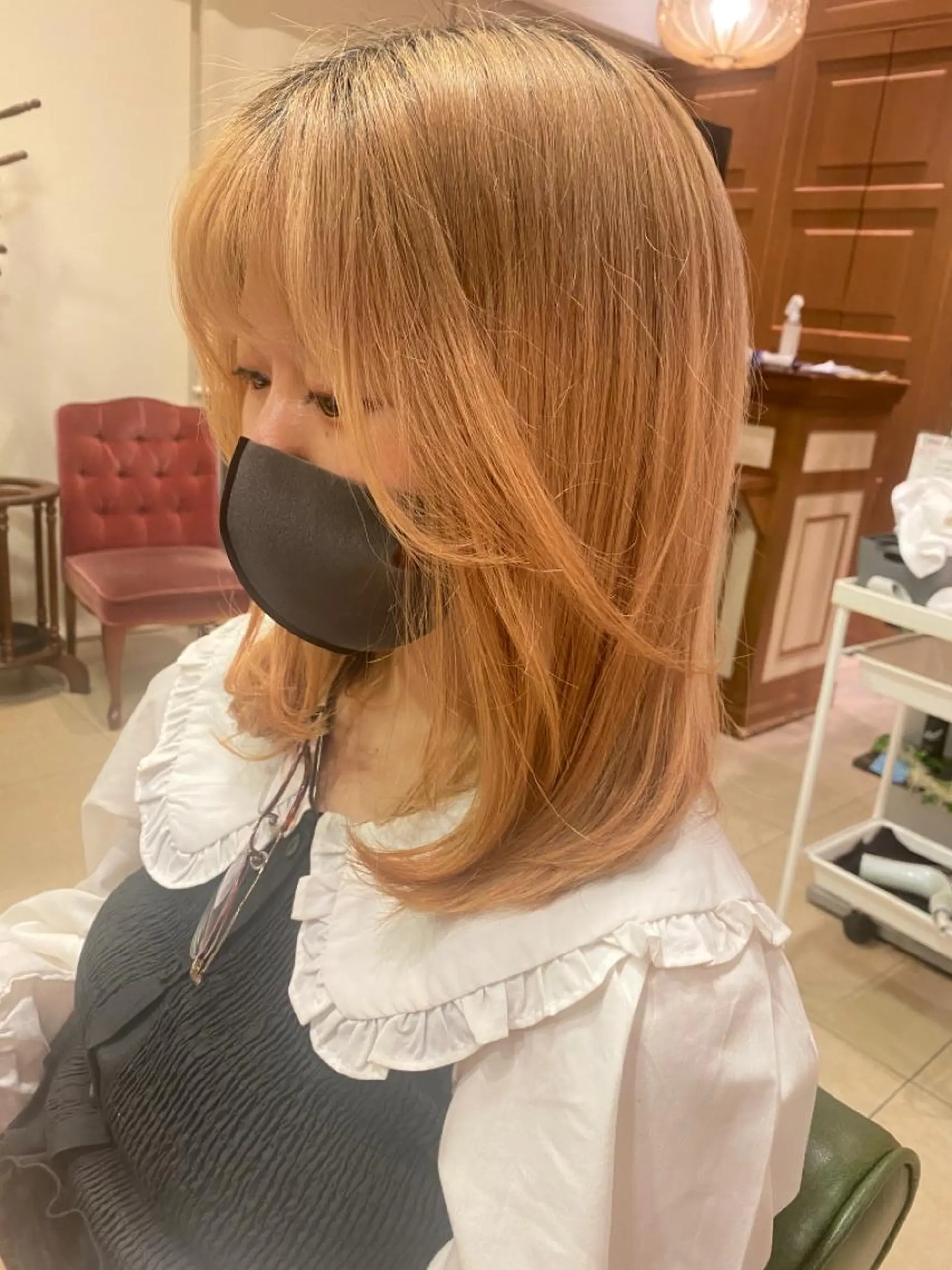 ミディアム sakamoto sayaのヘアスタイル