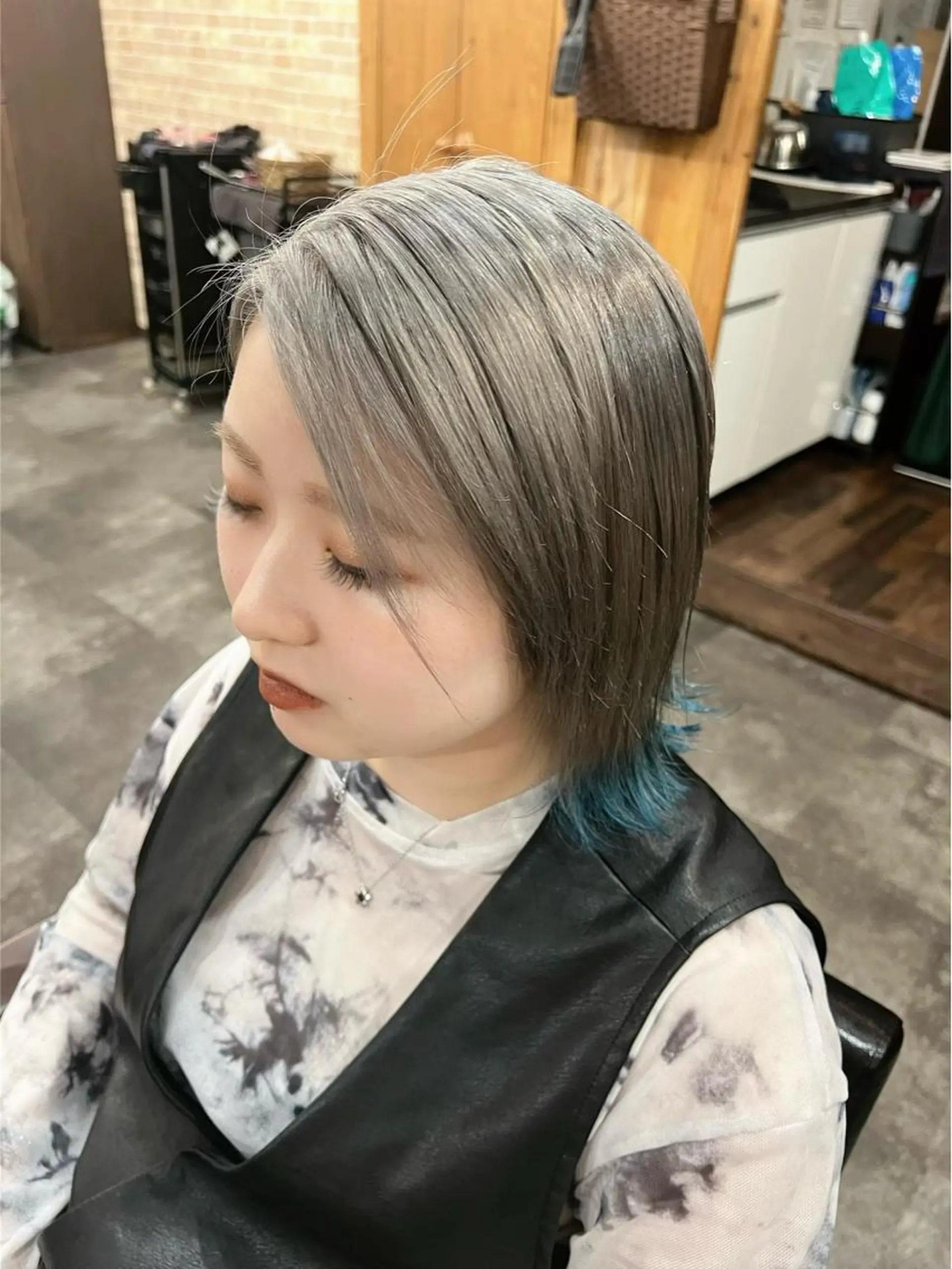 ショート カラー ヘアカラー トリートメント 上質髪🪐 AIRI🪷‧₊˚のヘアスタイル