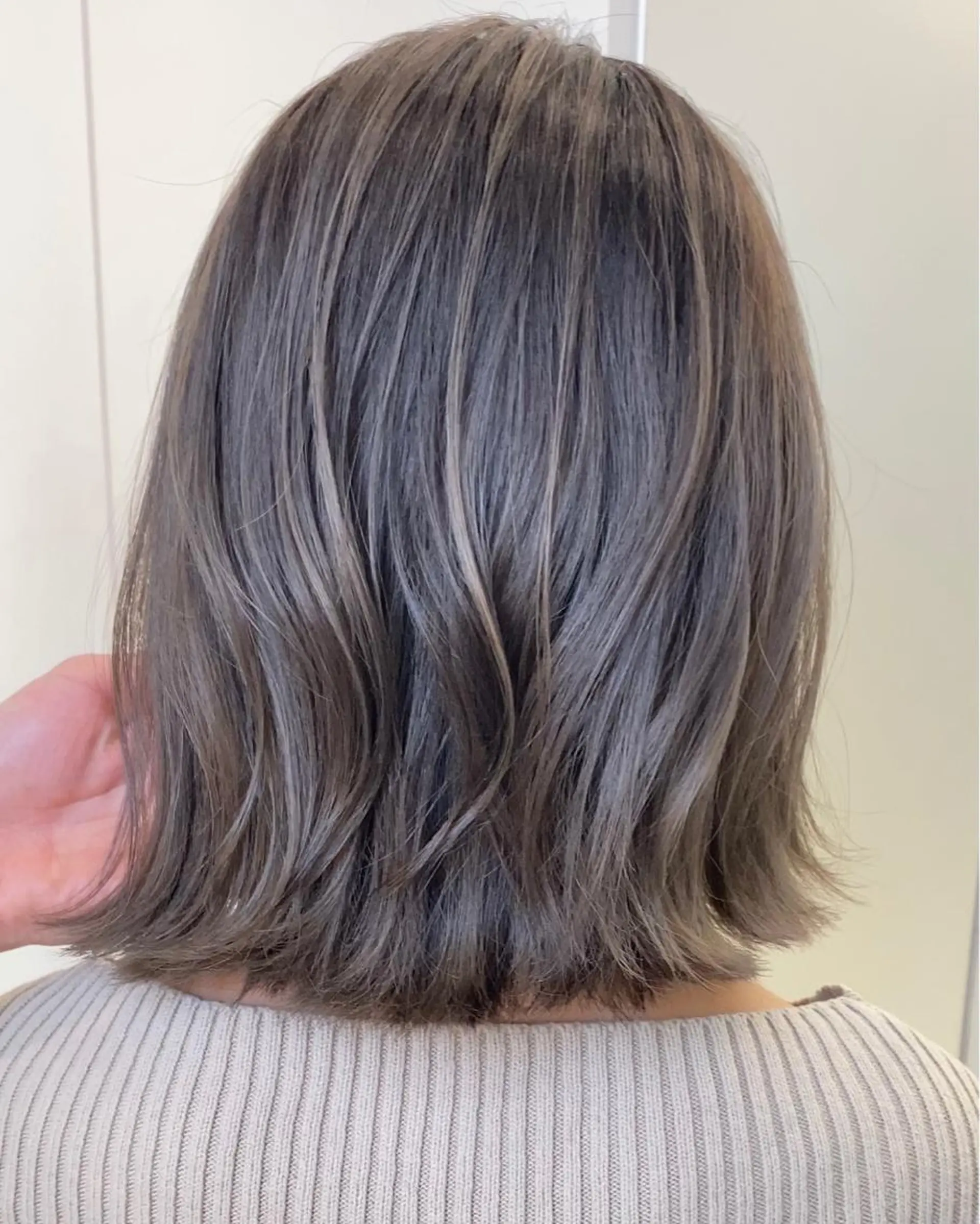 ミディアム カラー パーマ ヘアアレンジ 【公式】amble luxe池袋東口🩷のヘアスタイル