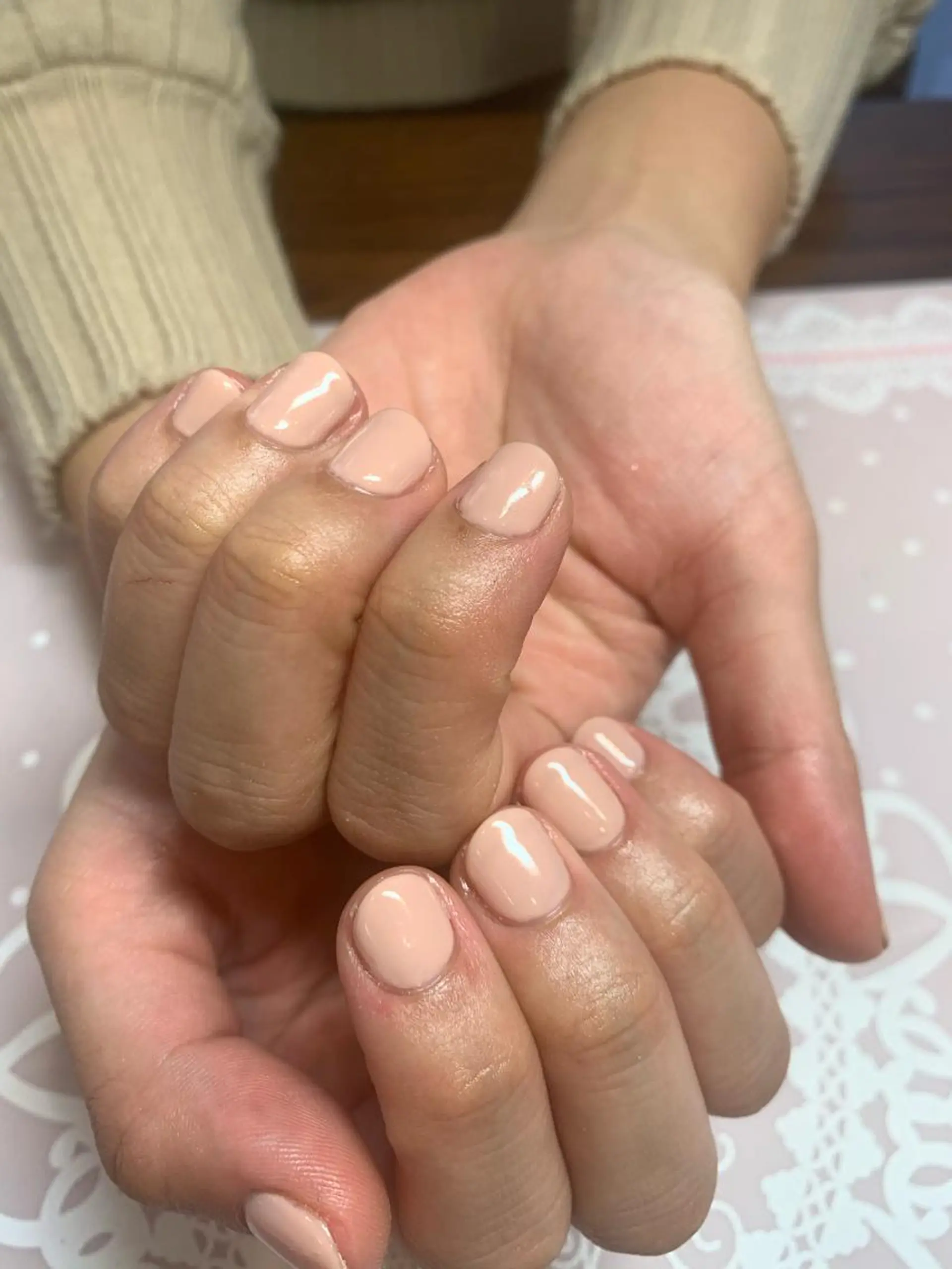 ネイル マットネイル シンプルネイル アスピリーフ さとみのマツエク・マツパデザイン