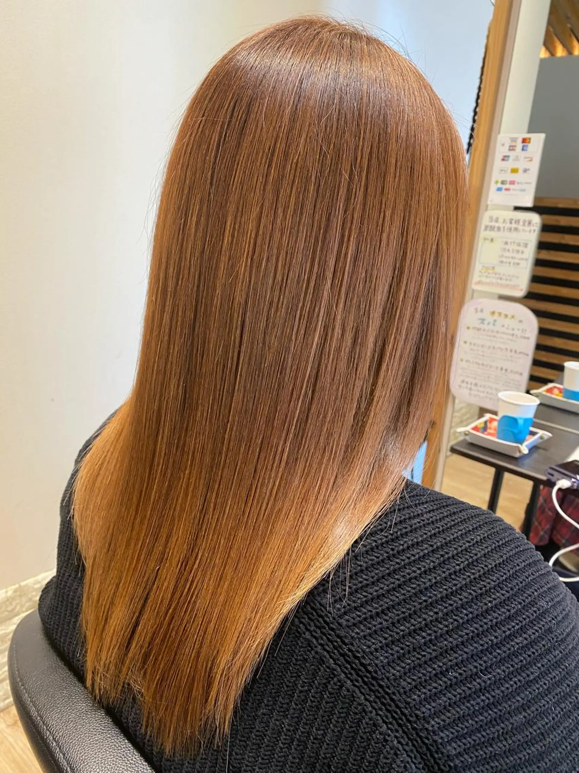 ロング カラー パーマ 関口 友行のヘアスタイル