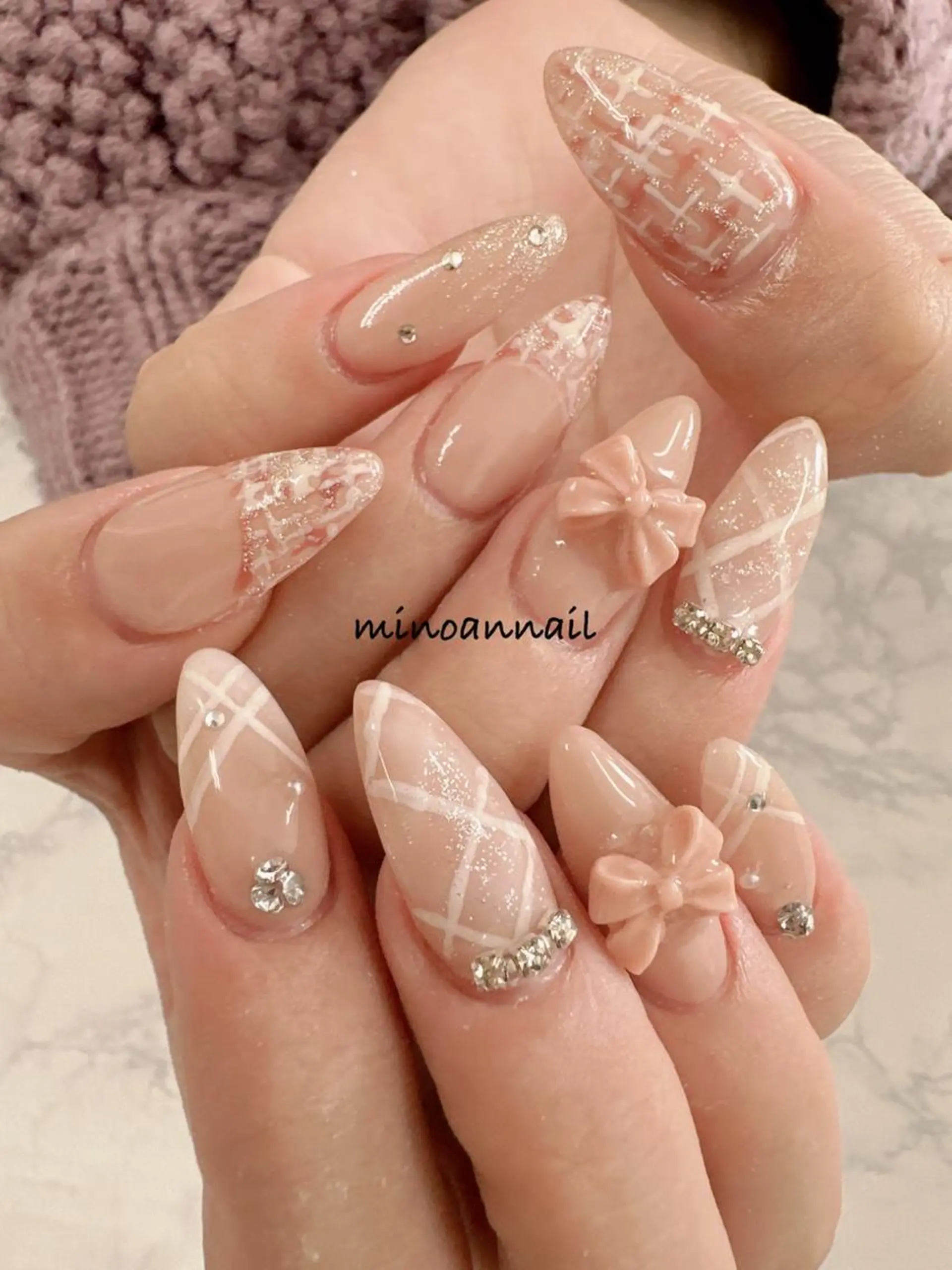 ネイル 美ノ庵ネイルサロン メトロポリタン前店のネイルデザイン