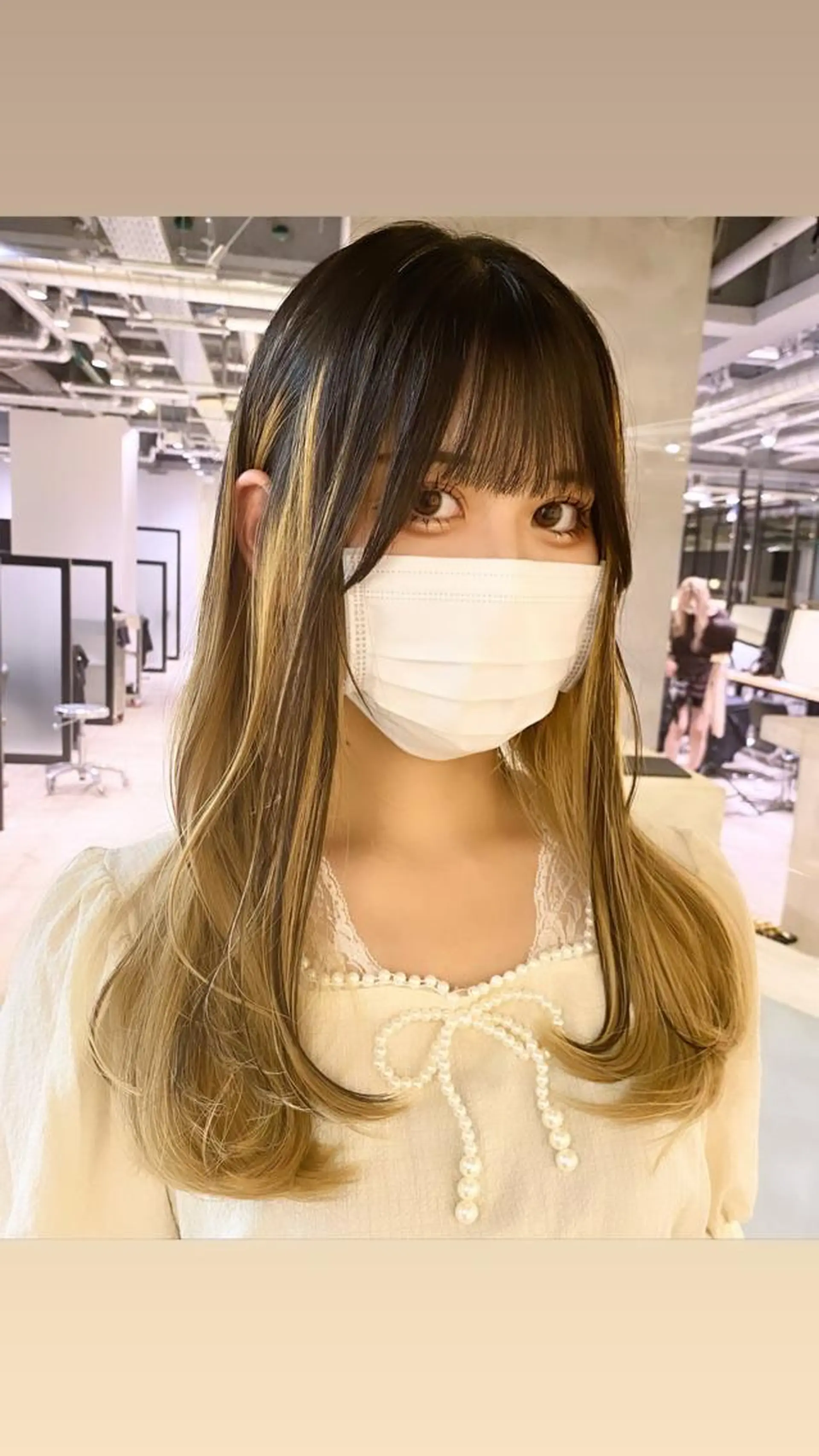 ロング カラー レイヤーカット 浦和美容室 スタイリスト🌼ゆきのヘアスタイル