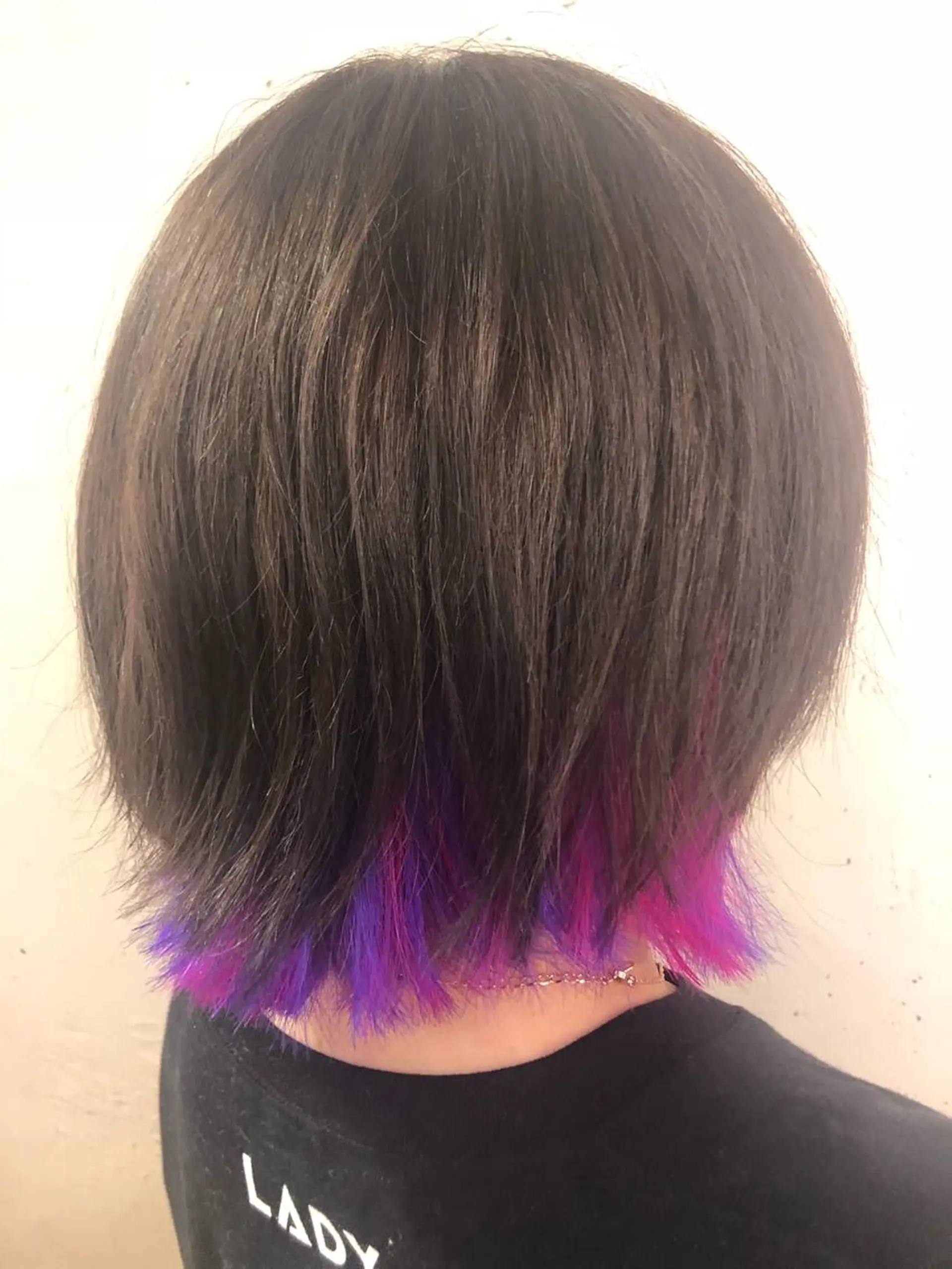 ミディアム カラー 推しカラー オタク美容師 山本のヘアスタイル