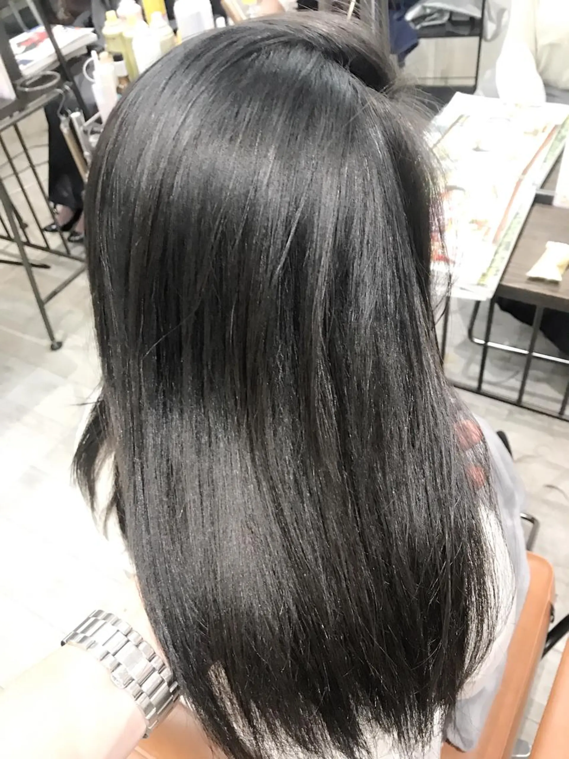 カラー ブリーチ グレージュ ブリーチなしカラー オリーブグレージュ オリーブグレー ヘアカラー トリートメント ヘッドスパ グレージュ/髪質改善 Yamato.hのヘアスタイル