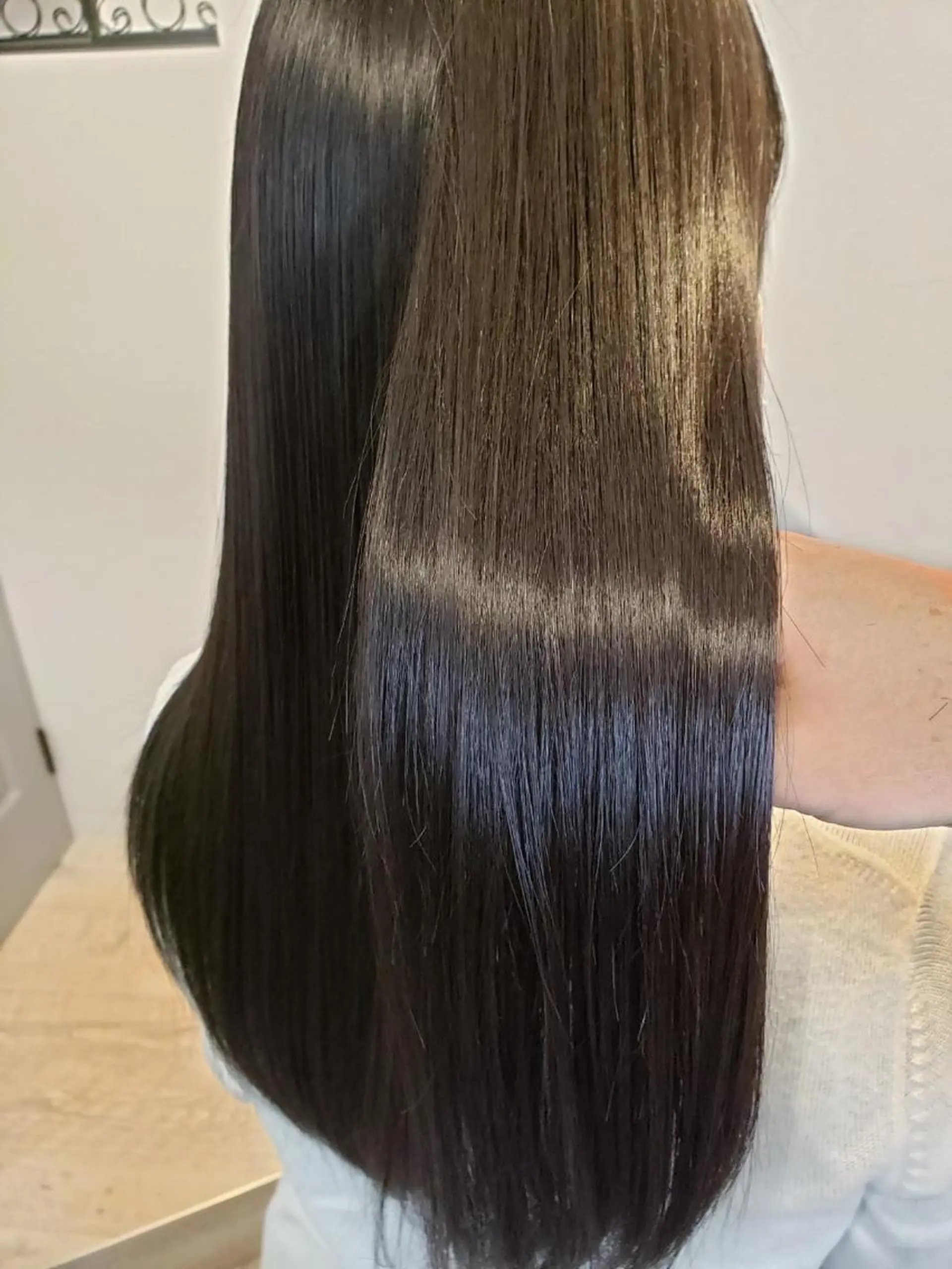 パーマ 髪質改善 ストレートパーマ 西村 美羽のヘアスタイル
