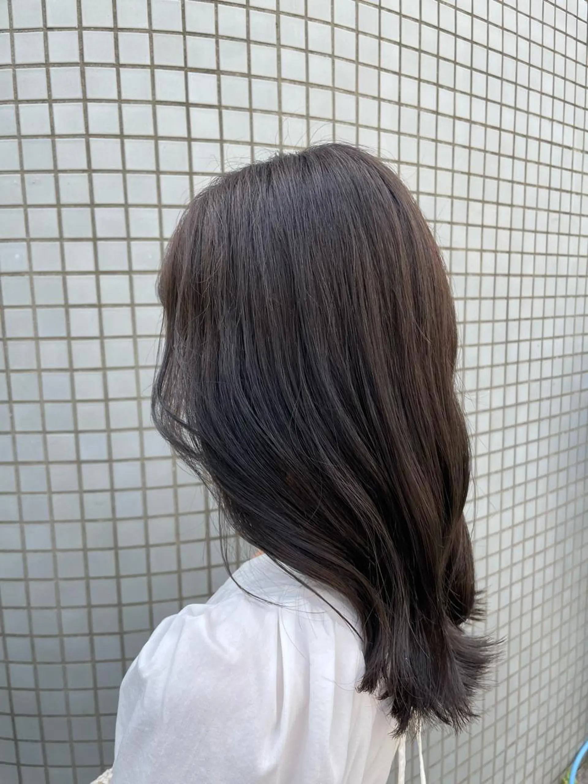 カラー yu-kaハッシュ カット/韓国レイヤーのヘアスタイル