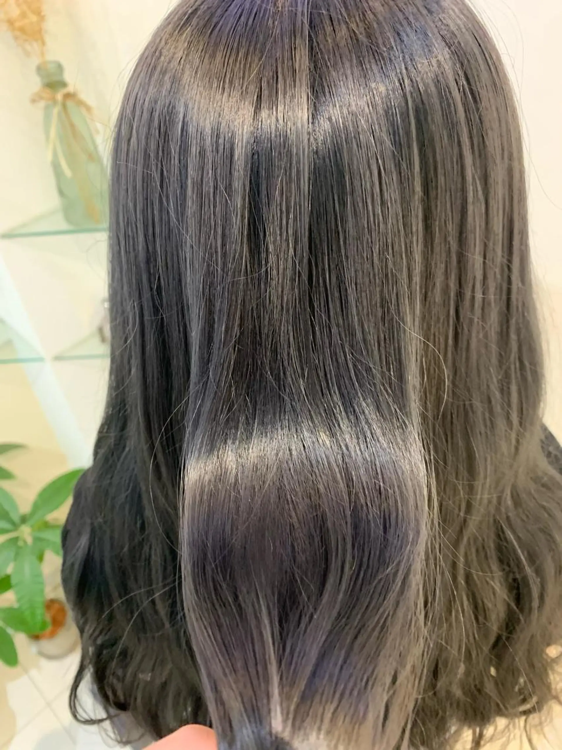 カラー ブリーチしない暖色 カラー🥀杉 優菜のヘアスタイル