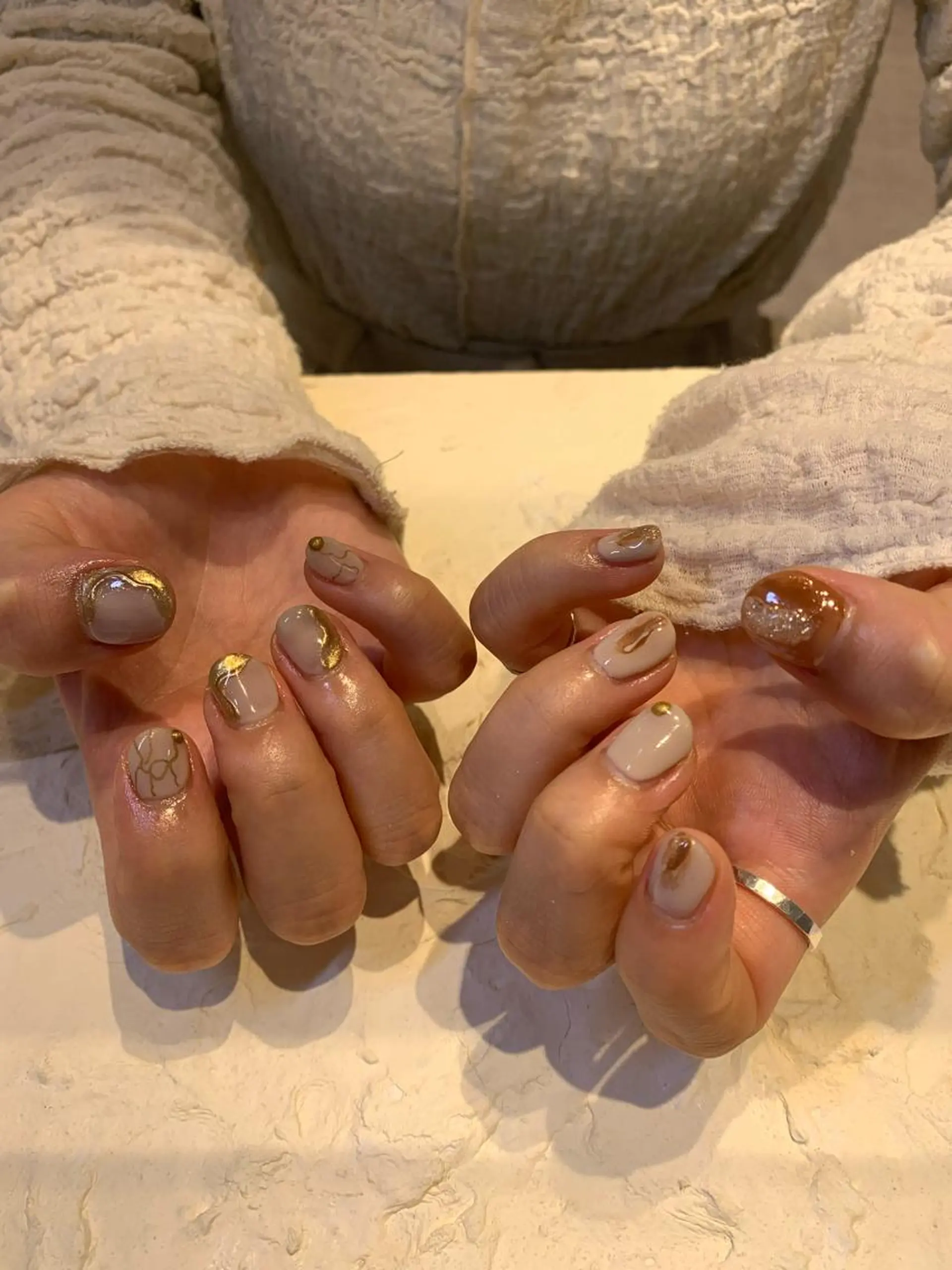 ネイル マキノ ユイのネイルデザイン