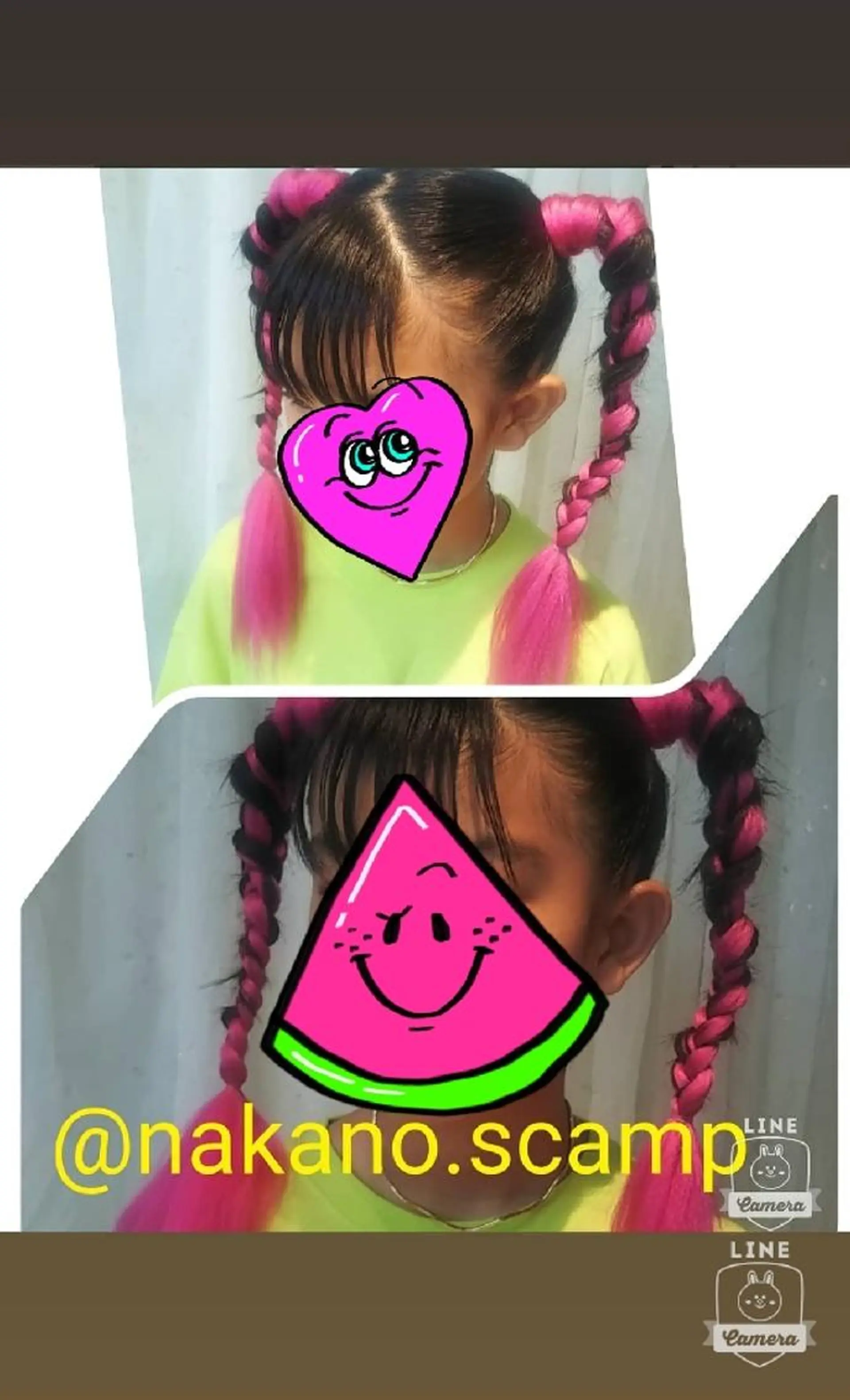 ヘアアレンジ キッズ scamp ★のヘアスタイル