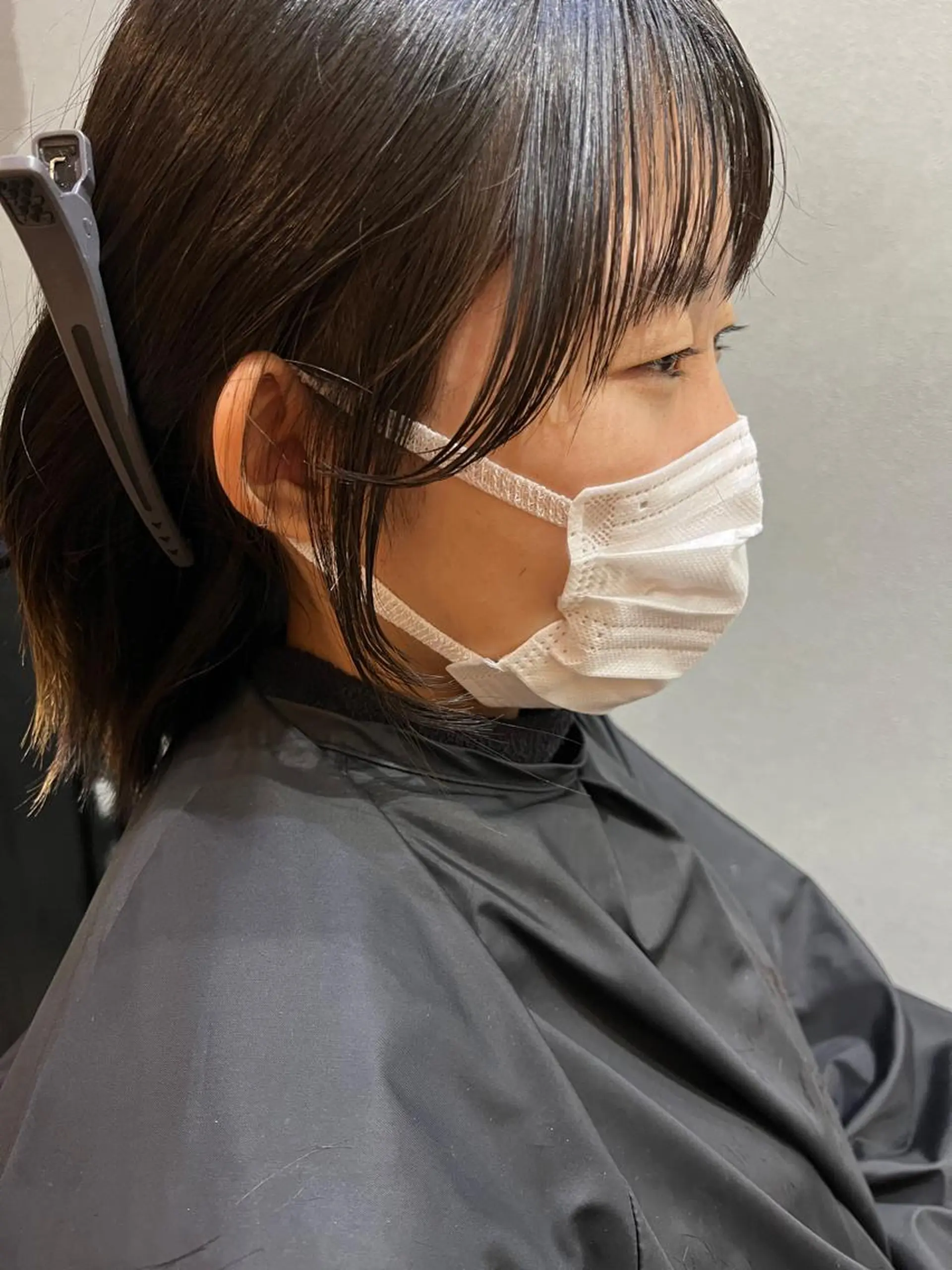 ミディアム カラー パーマ ヘアアレンジ メンズ キッズ ネイル マツエク・マツパ アイブロウ ミディアムパーマ メンズパーマ ブラウンカラー ケアカラー 透明感カラー 久木原 ゆりのヘアスタイル