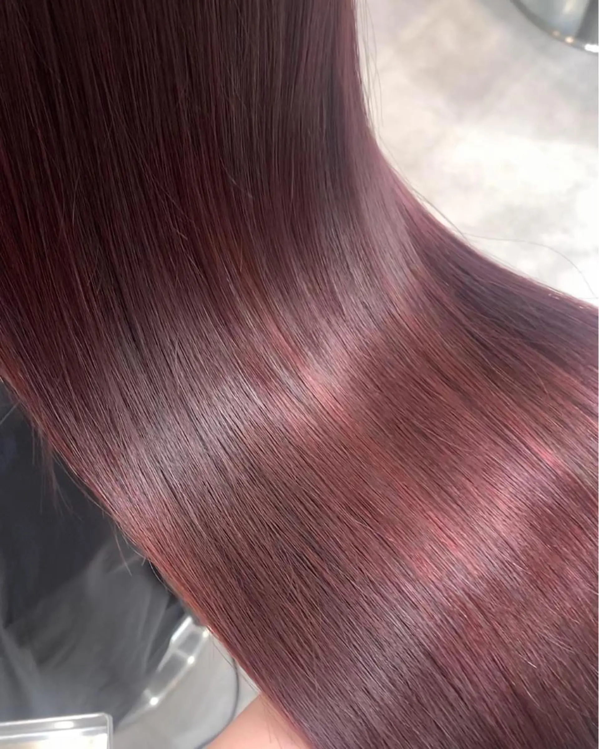 ロング カット ヘアカラー トリートメント ヘッドスパ 近 紗理奈のヘアスタイル