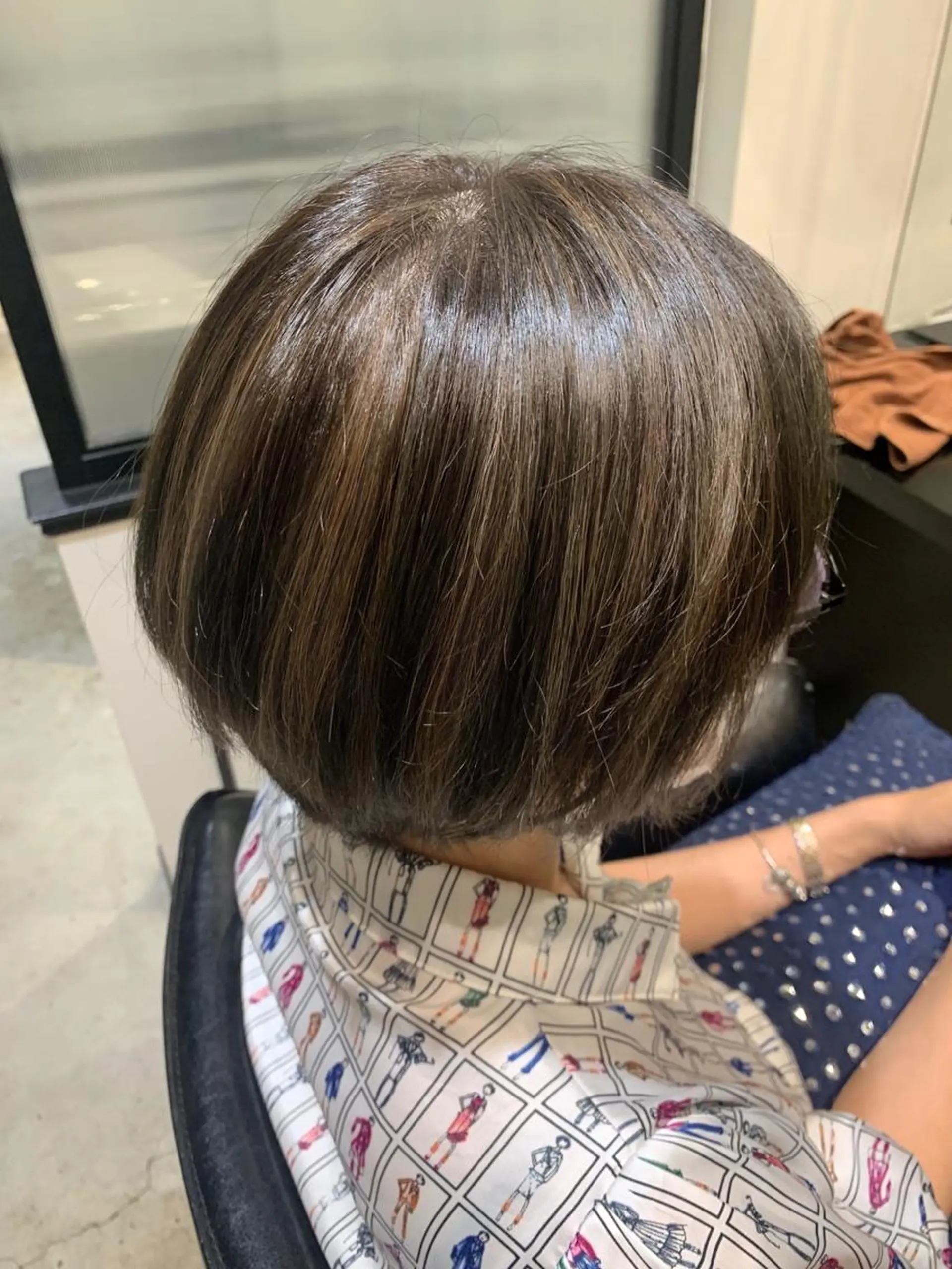 ショート カラー ヘアアレンジ TR付きカット無料✨ ✨いのうえもなみのヘアスタイル