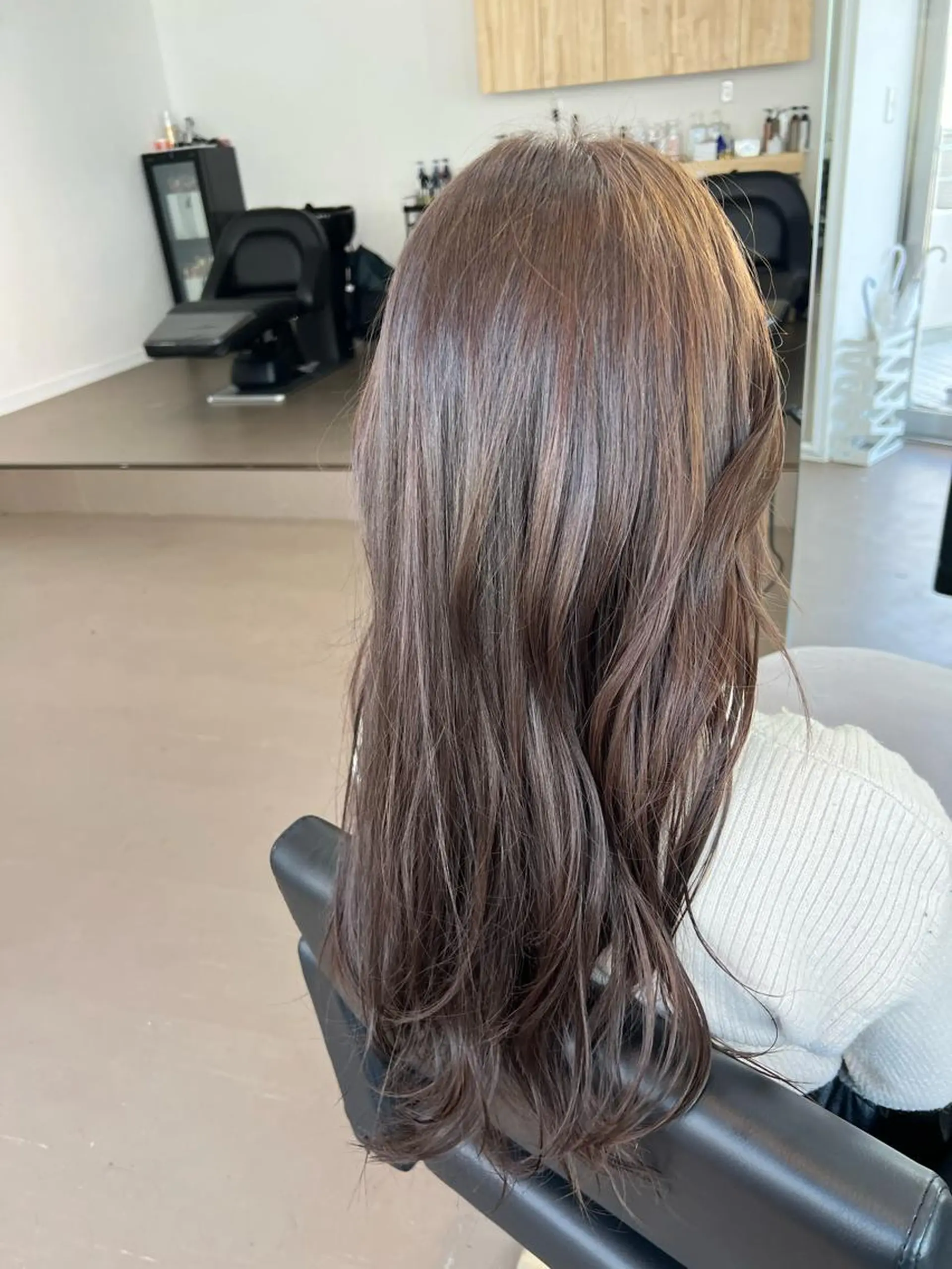 ロング カラー ブリーチ ケアブリーチ ダブルカラー イヤリングカラー ハイライトカラー 神戸ボブ✂️ ioe三宮/田 伸佳のヘアスタイル