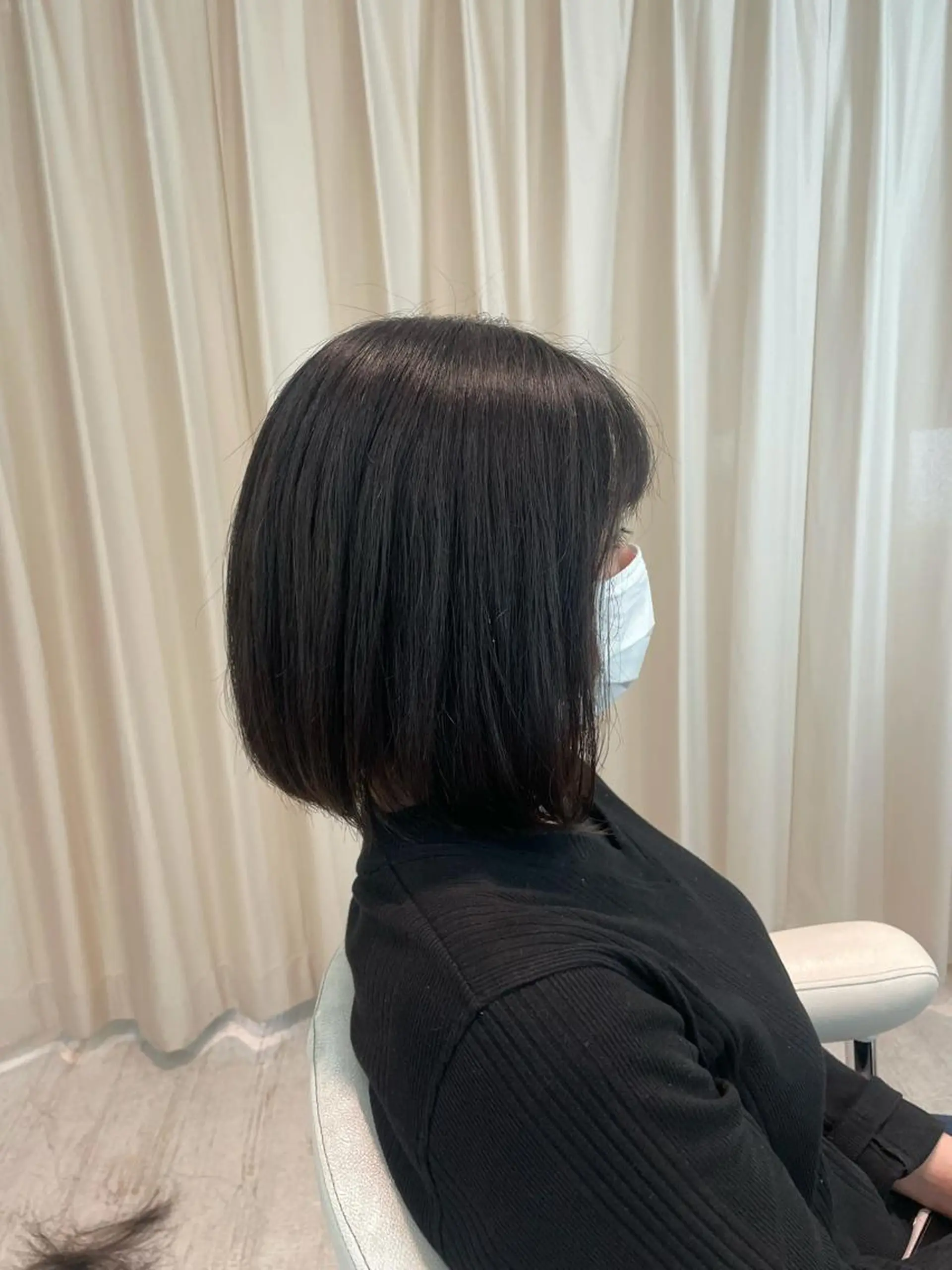 ミディアム 淡路上新庄/髪質改善 .艶カラー/野口春貴のヘアスタイル