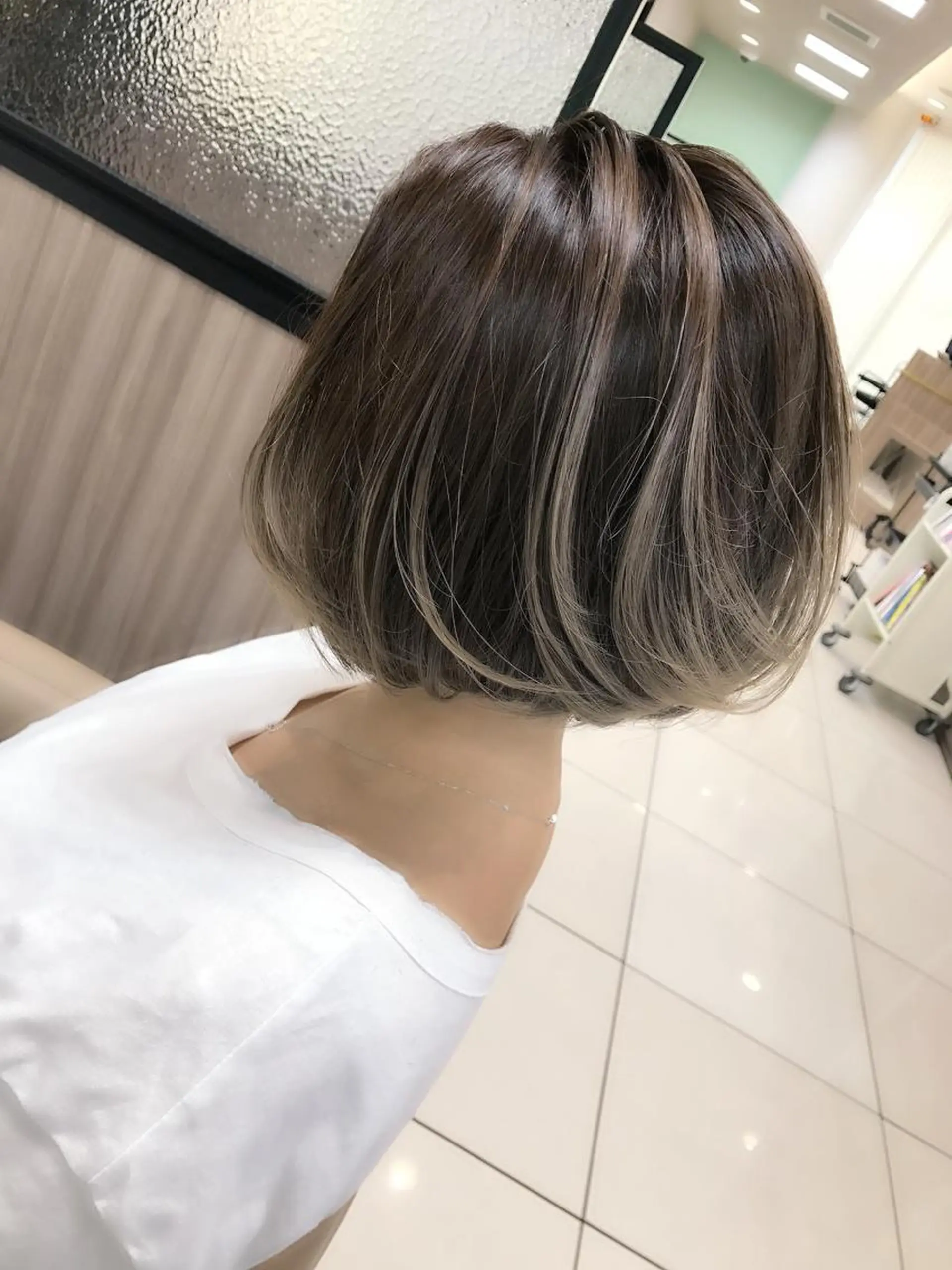 ショート カラー ヘアカラー トリートメント Ash川越店／ 松本　亮二のヘアスタイル