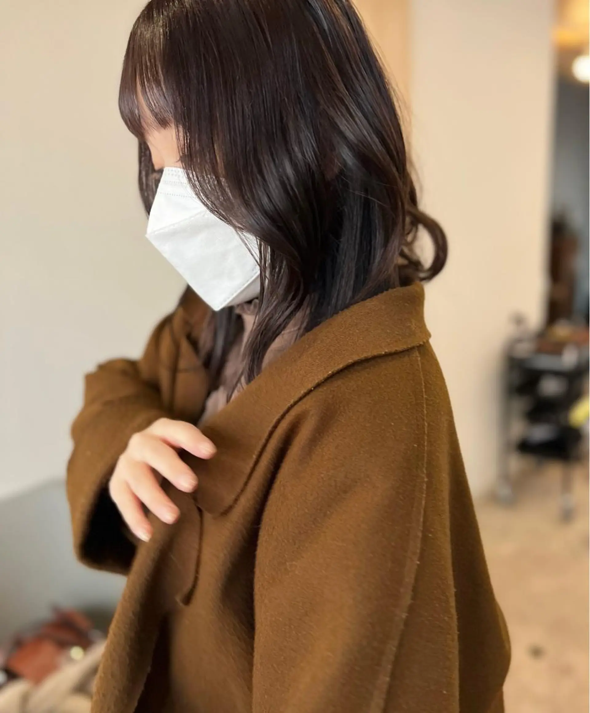 ミディアム カラー カット ヘアカラー トリートメント トレンドと似合わせ/ マンツーマン/西上楓のヘアスタイル