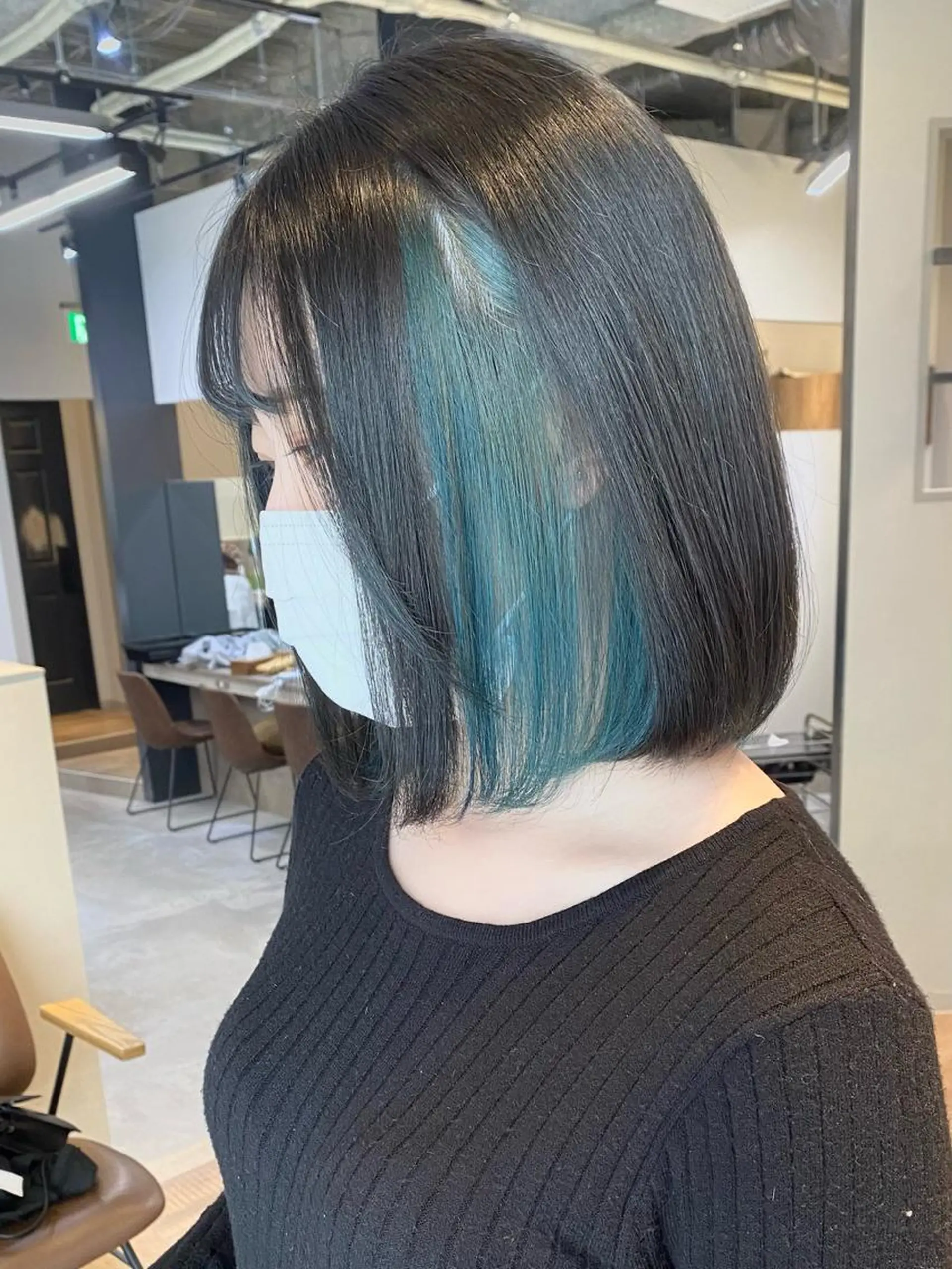 ショート カラー ヘアカラー レイヤー/大人メンズ パーマ🌀 平島拓也のヘアスタイル
