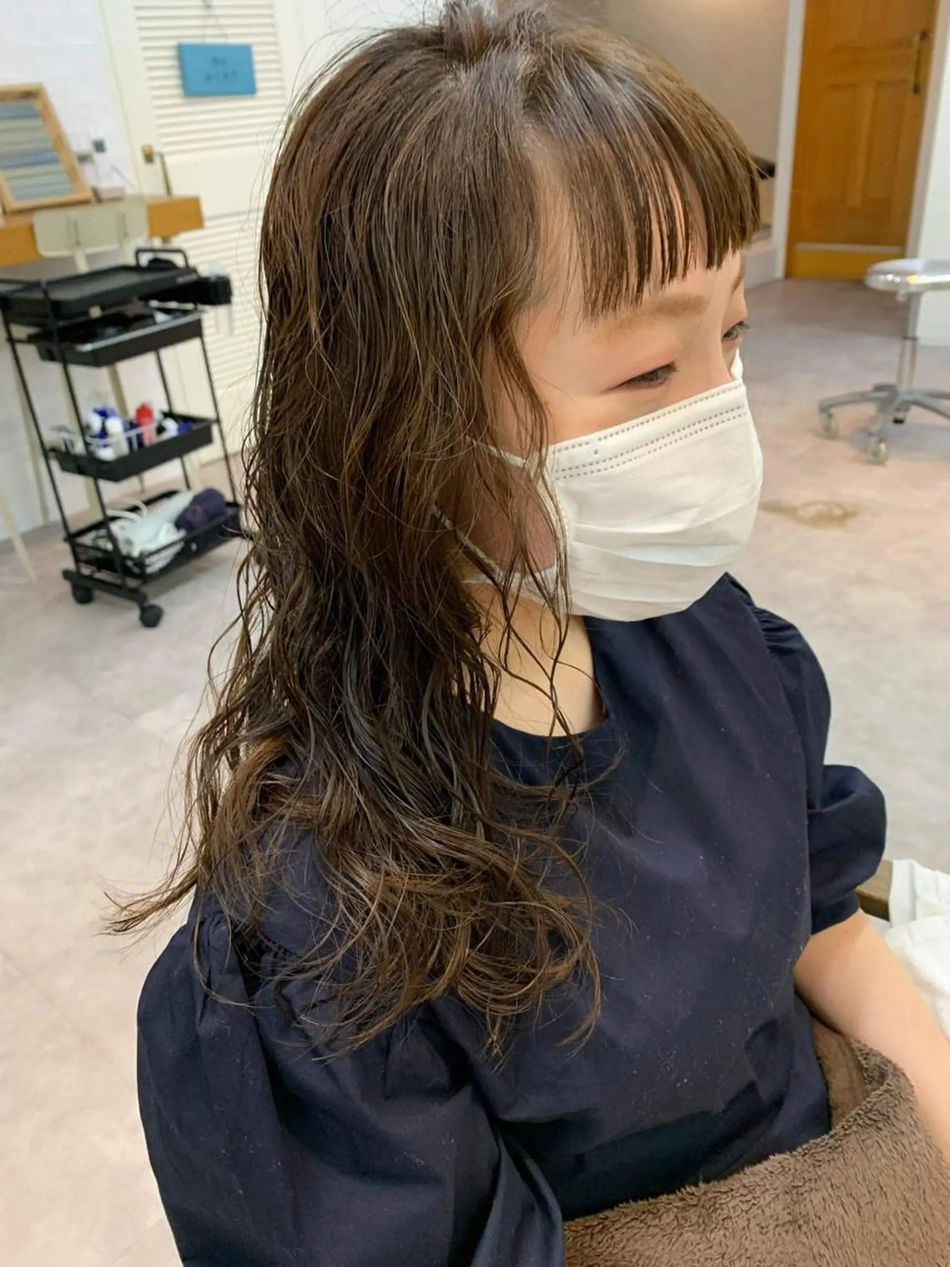 ミディアム パーマ AR.MARA hair  studio所属・AR.MARA サトウヒカルのヘアスタイル