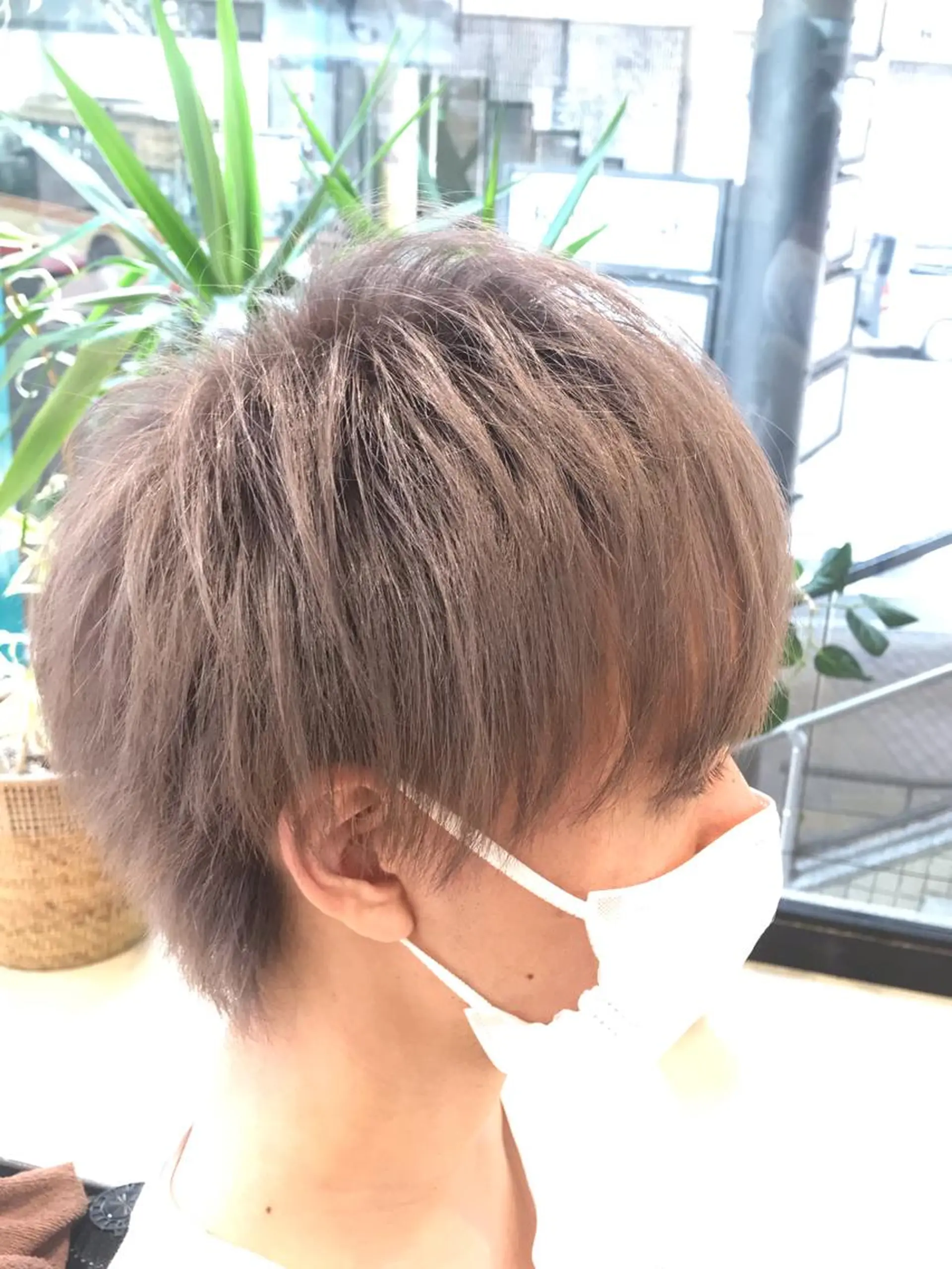 ショート カラー メンズ 神吉 京介のヘアスタイル