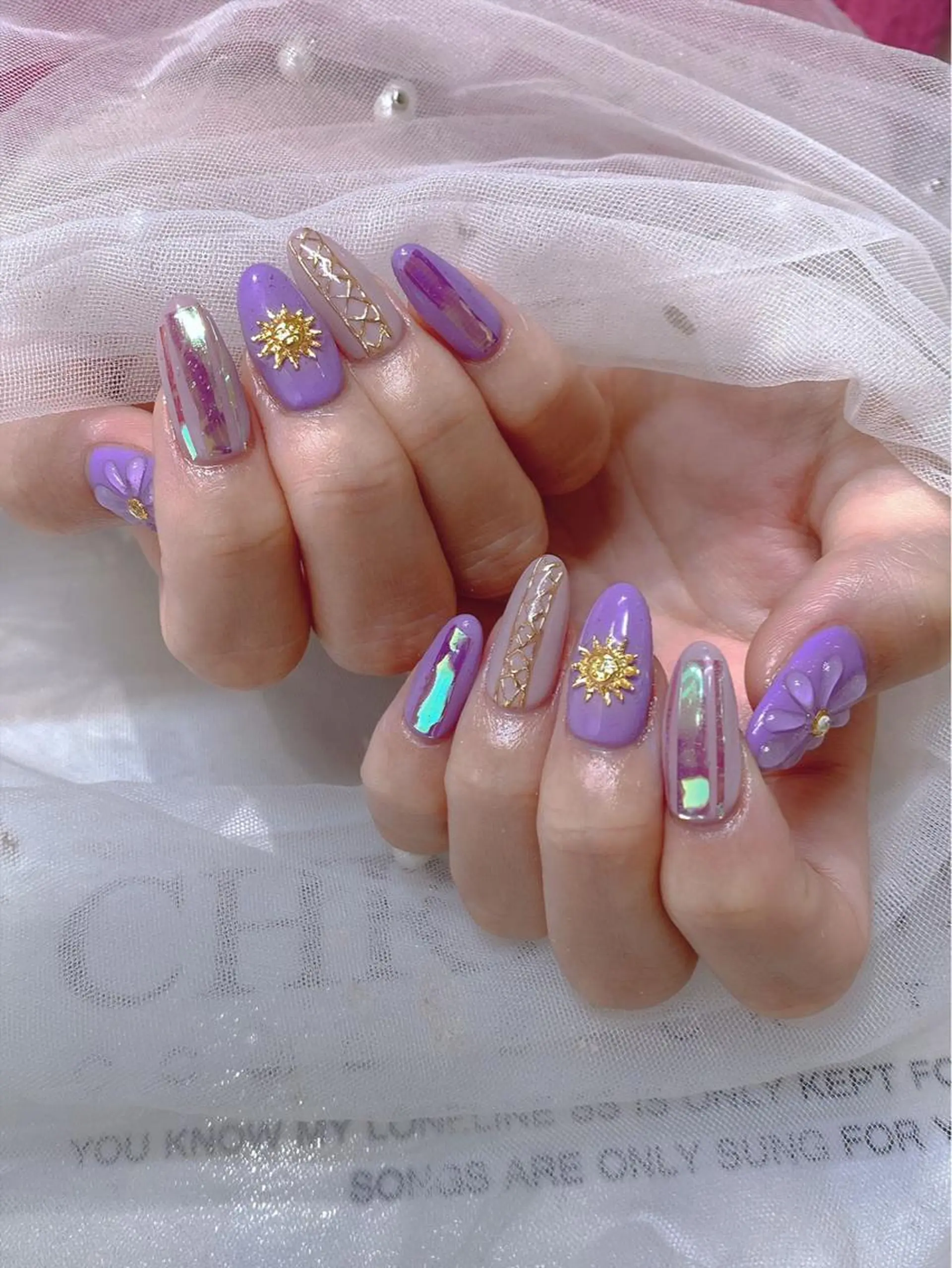 ネイル 長さだし専門店 M2　rikaのネイルデザイン