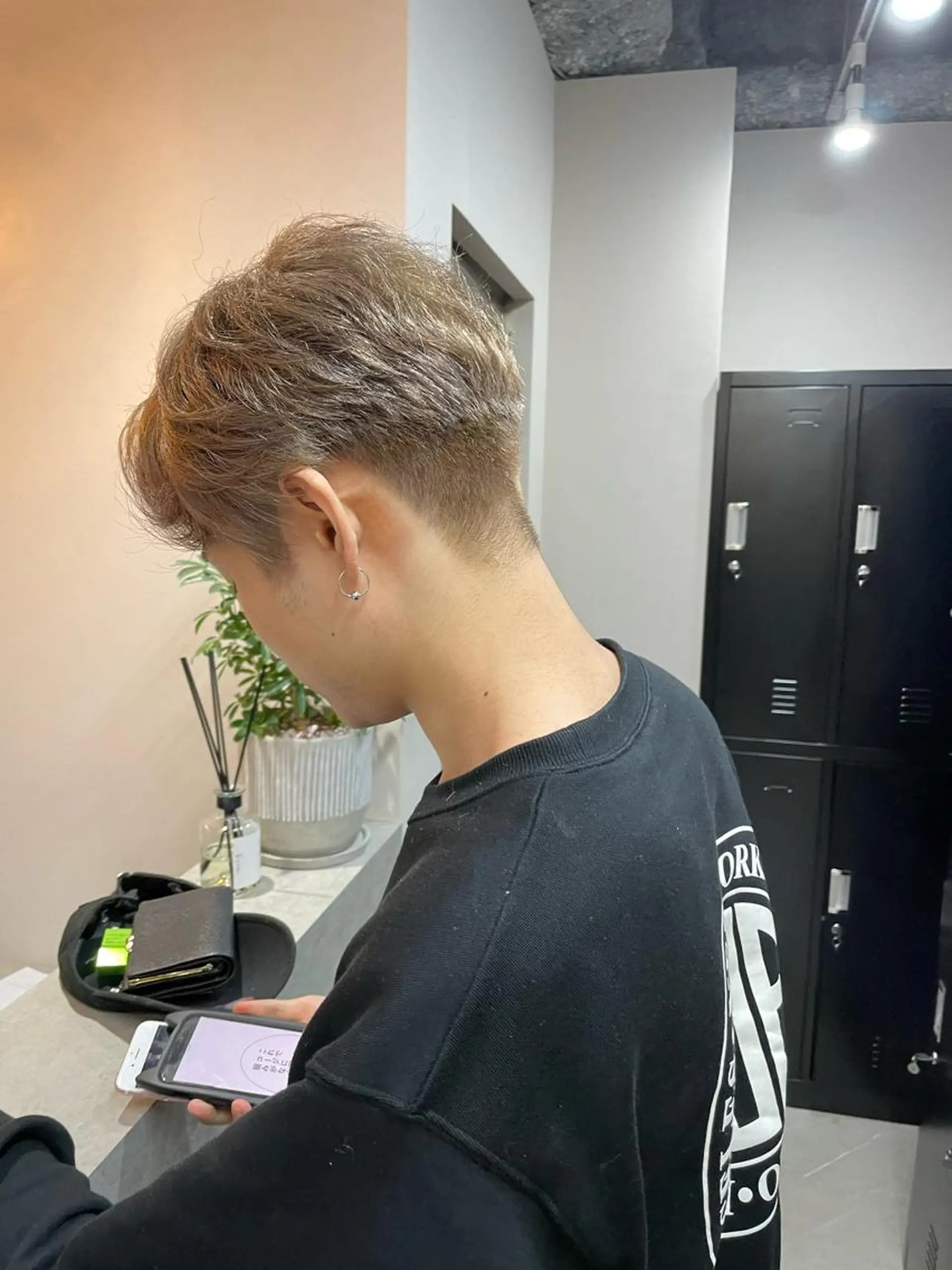 メンズ ヘアカラー トリートメント nene .のヘアスタイル