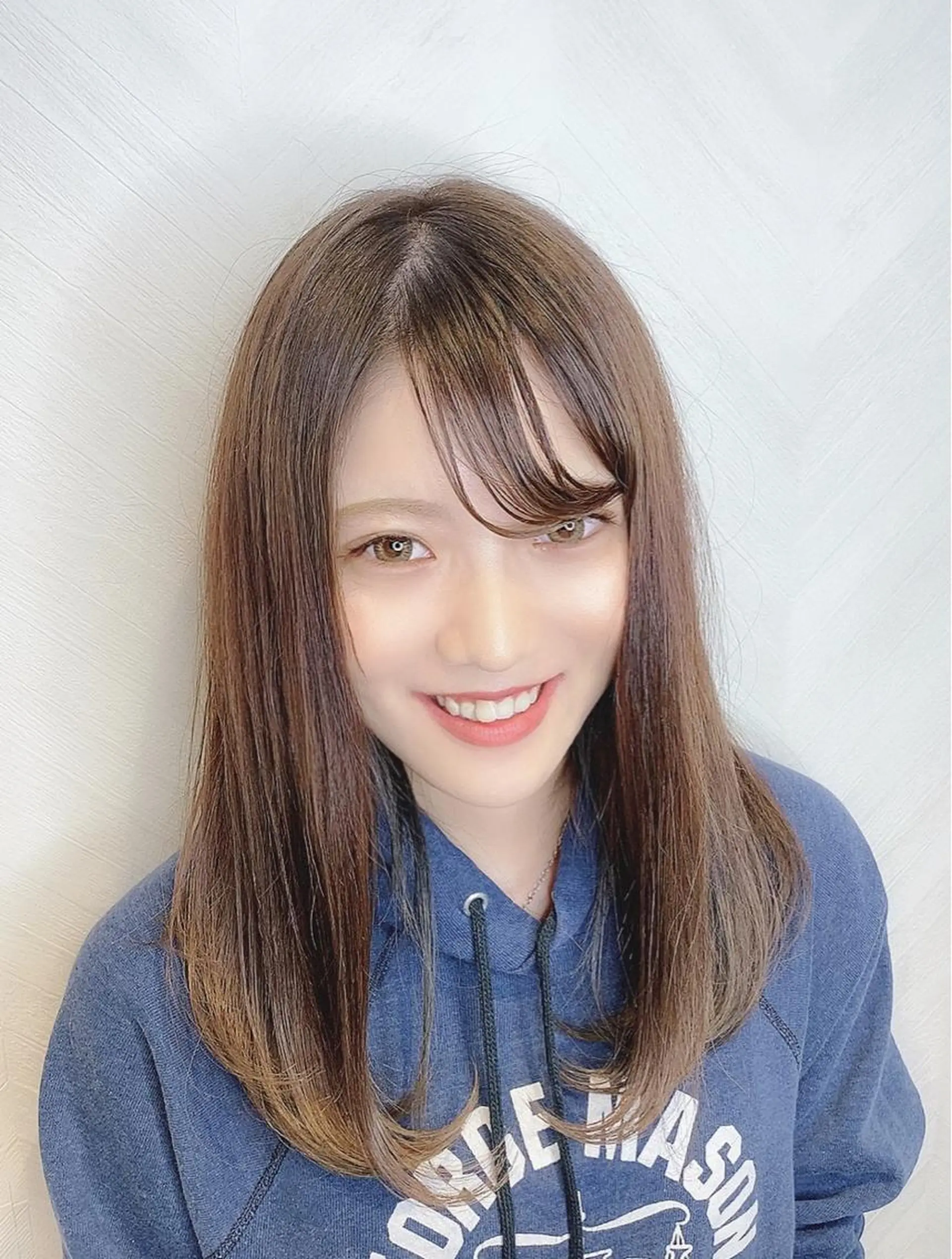 セミロング カット ヘアカラー トリートメント 🌟モテ髪ショート 🌟店長　津賀涼のヘアスタイル