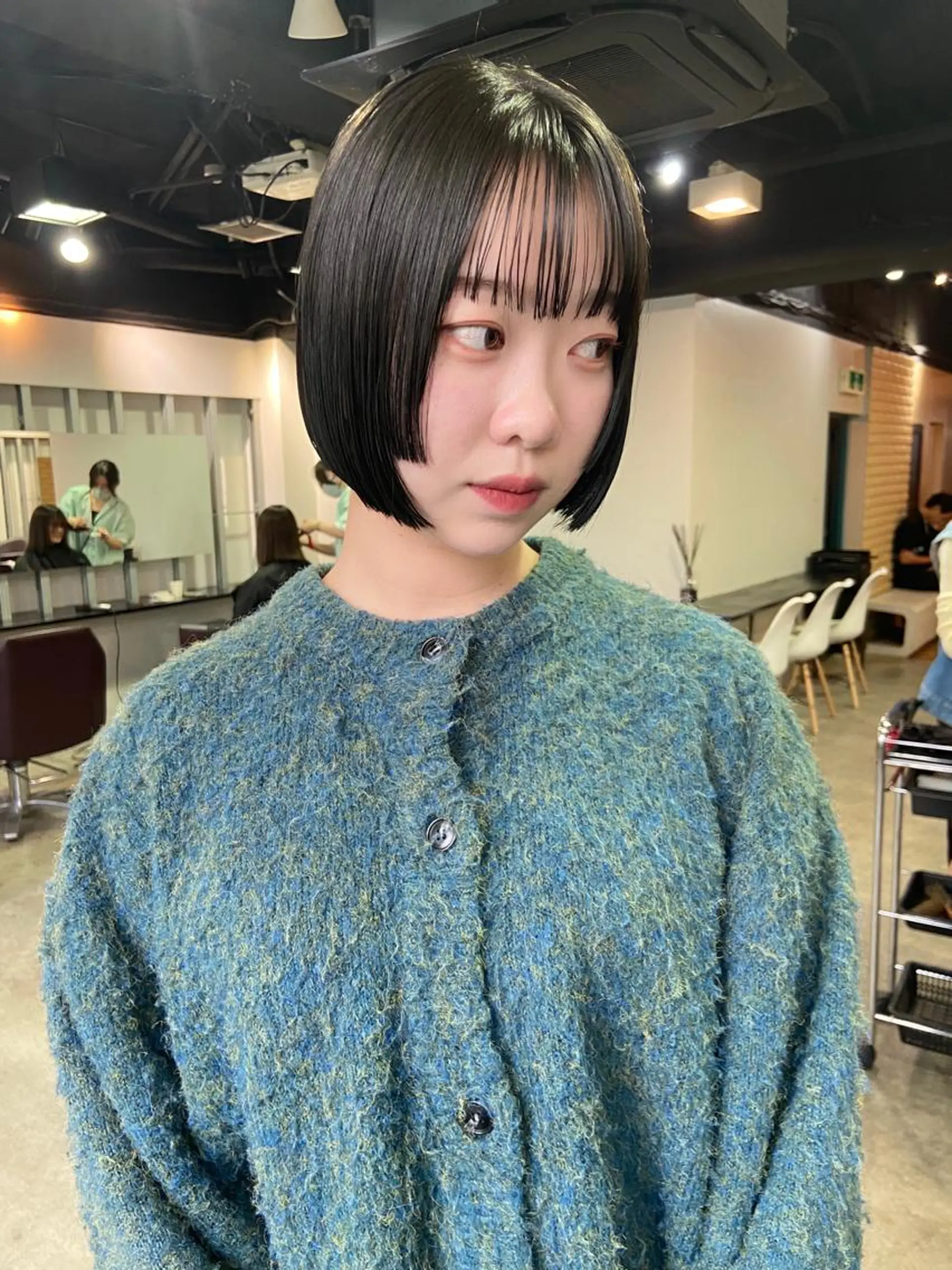 ショート カラー 地毛風艶カラー🌿 喜多夏海のヘアスタイル