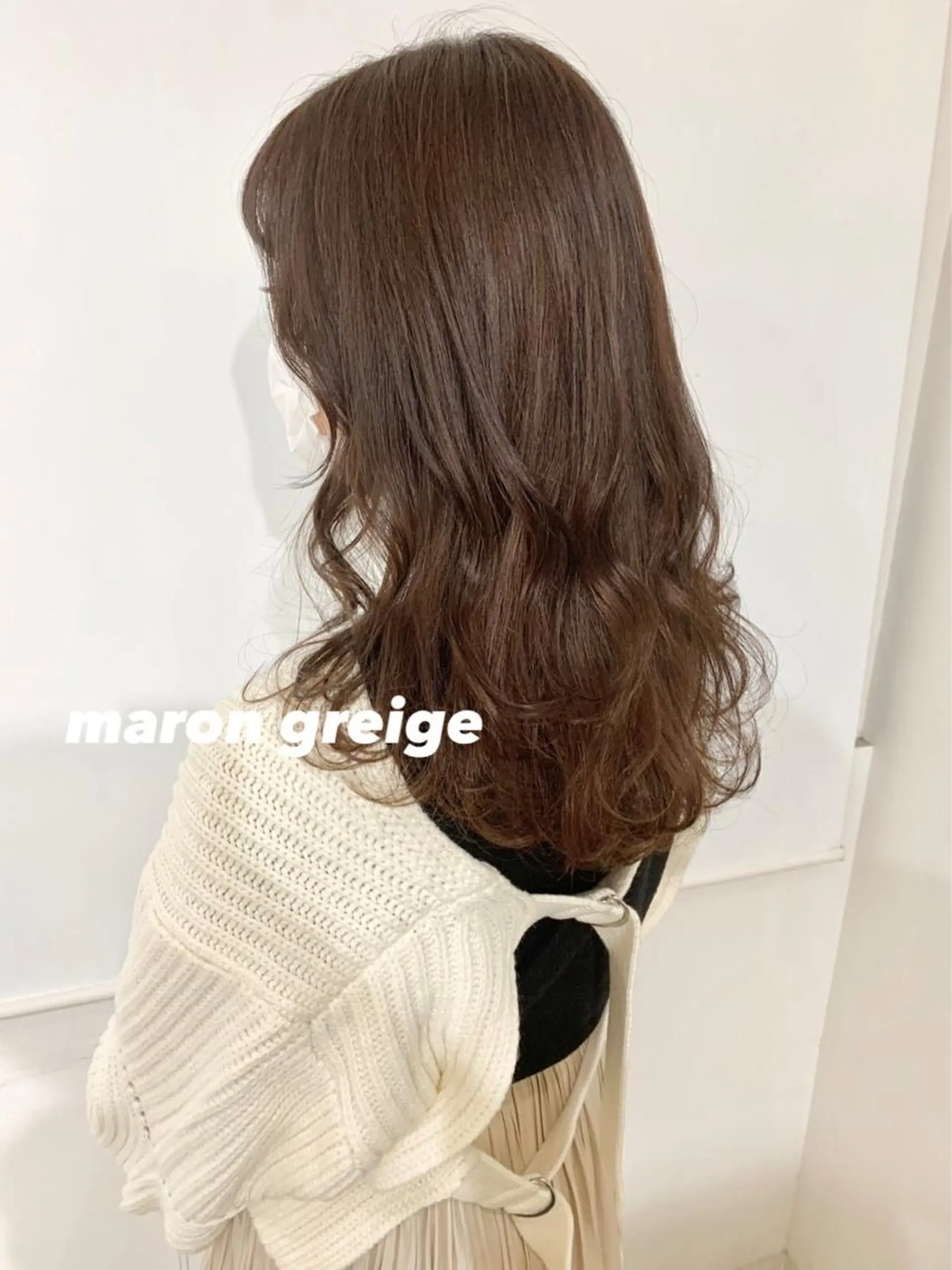 ミディアム カラー GOODDAY ヘアサロンのヘアスタイル