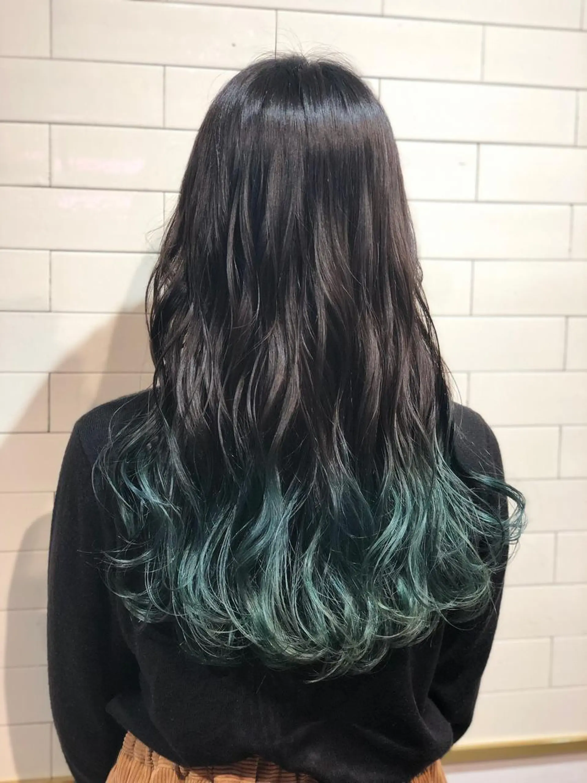 ロング カラー ヘアカラー トリートメント 髪質改善⌇﻿透明感 カラー⌇﻿川上葵のヘアスタイル