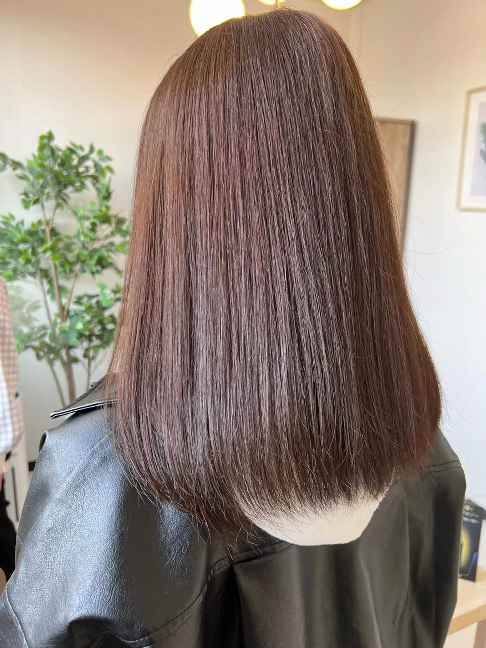 セミロング カラー 猪瀬 尚希のヘアスタイル