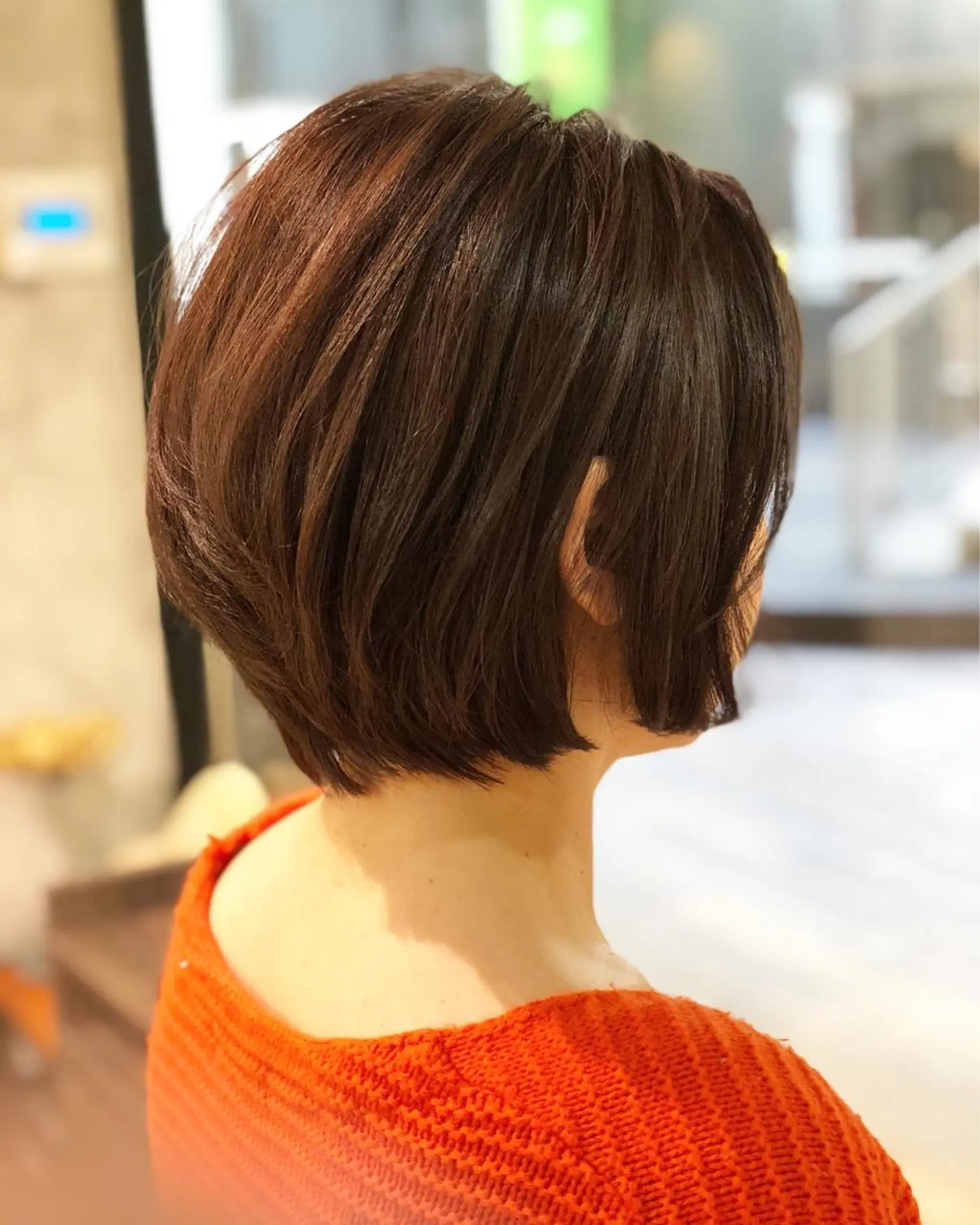 ショート カラー 國村 優のヘアスタイル
