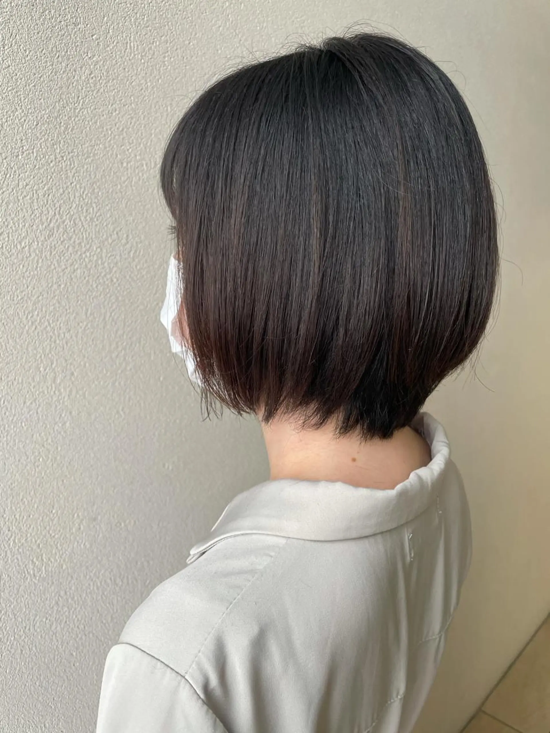 ショート ボブ 沢田 瞳のヘアスタイル