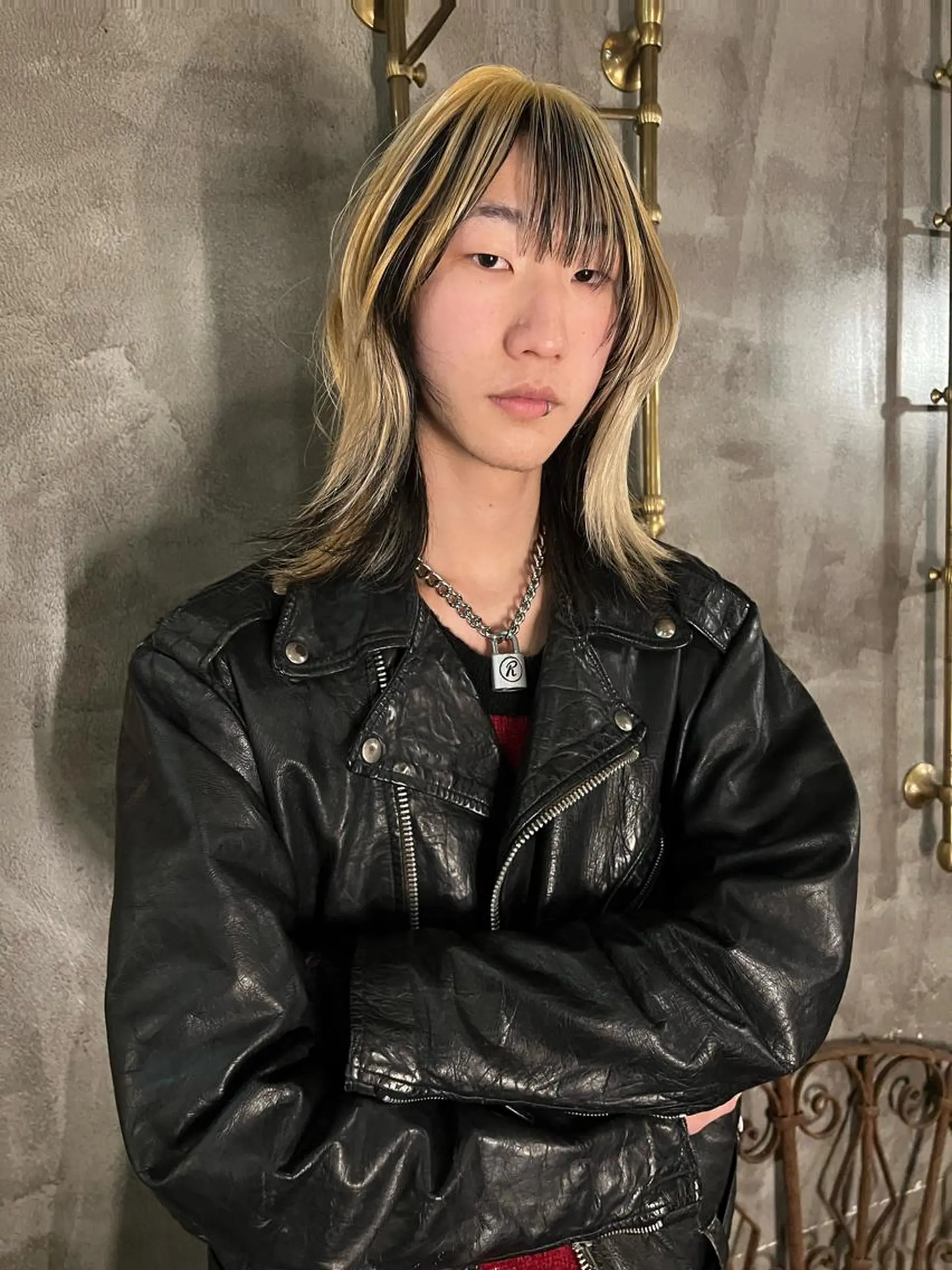 ロング カラー カット ヘアカラー haco＋所属・圧倒的デザイン力 店長🎨RENAのヘアスタイル