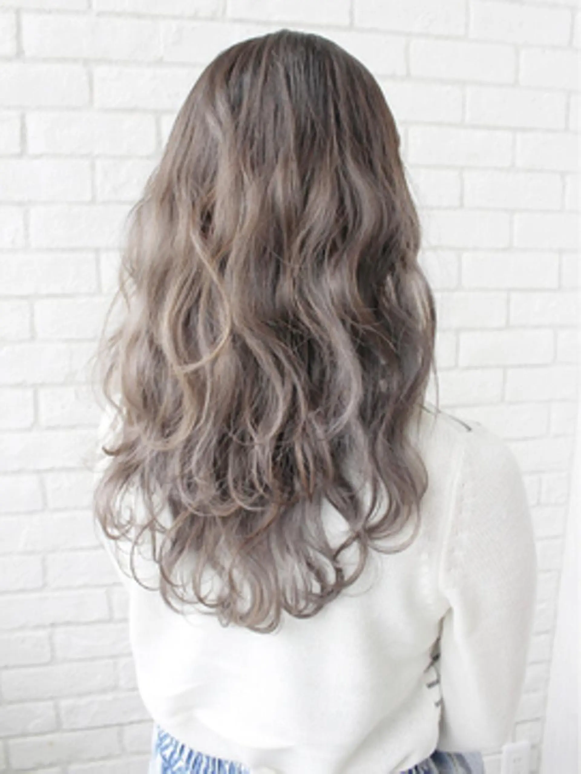 ロング カラー チビ編み込みエクステ シールEXどぅ〜すのヘアスタイル