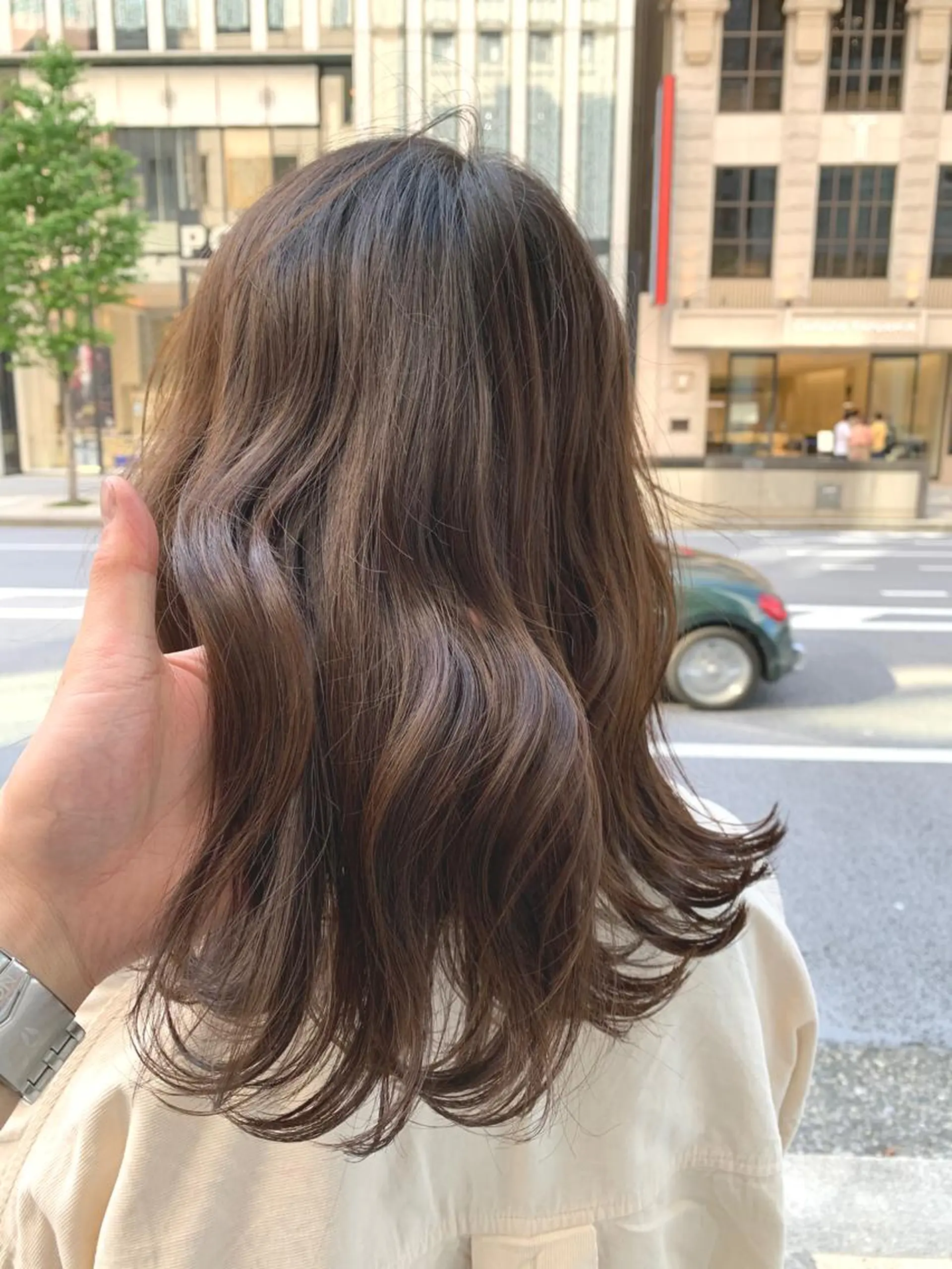 セミロング カラー 【悩み解決！美髪へ】 店長 平間 響のヘアスタイル