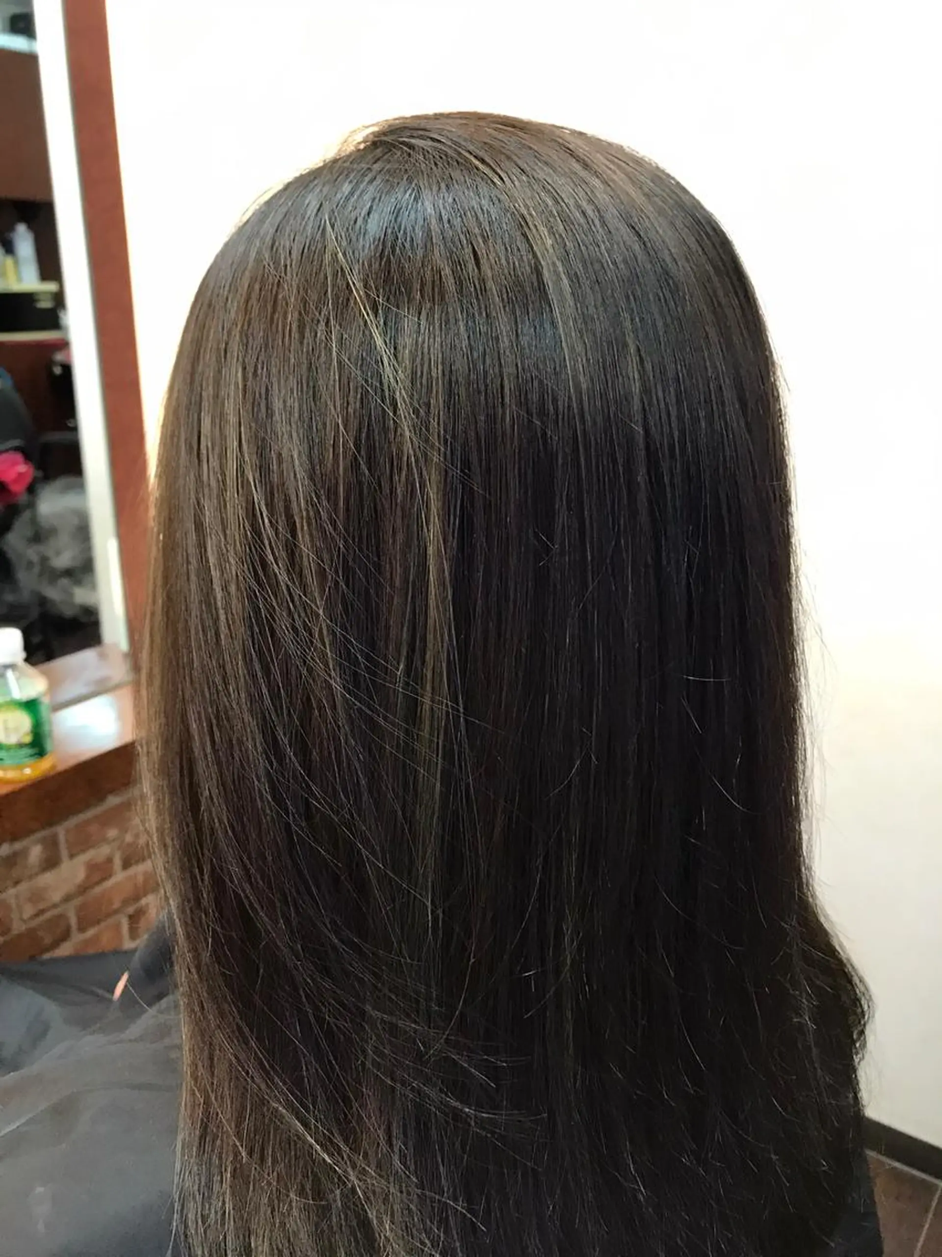 セミロング カラー パーマ 桧山 真のヘアスタイル