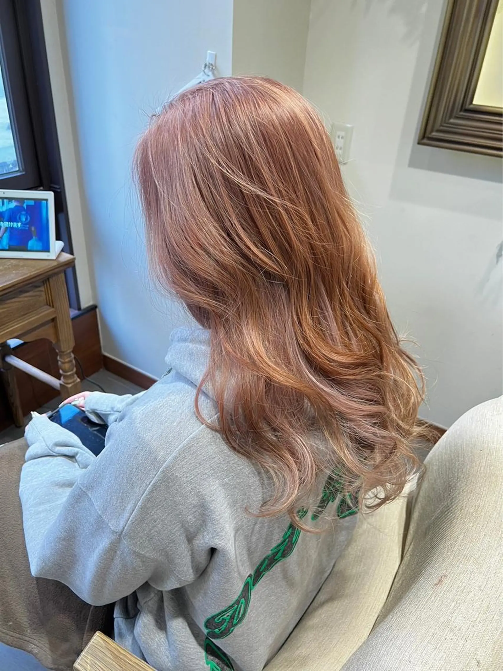 セミロング カラー ヘアカラー トリートメント 羽田翔大/ブリーチ/ ボブカット/店長のヘアスタイル